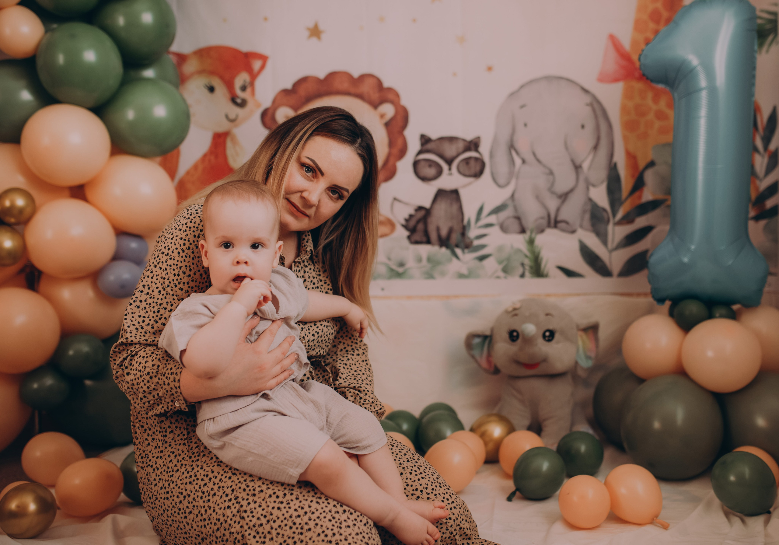 1 годик Мишеньке. Семейный и детский фотограф город Тында Дарья