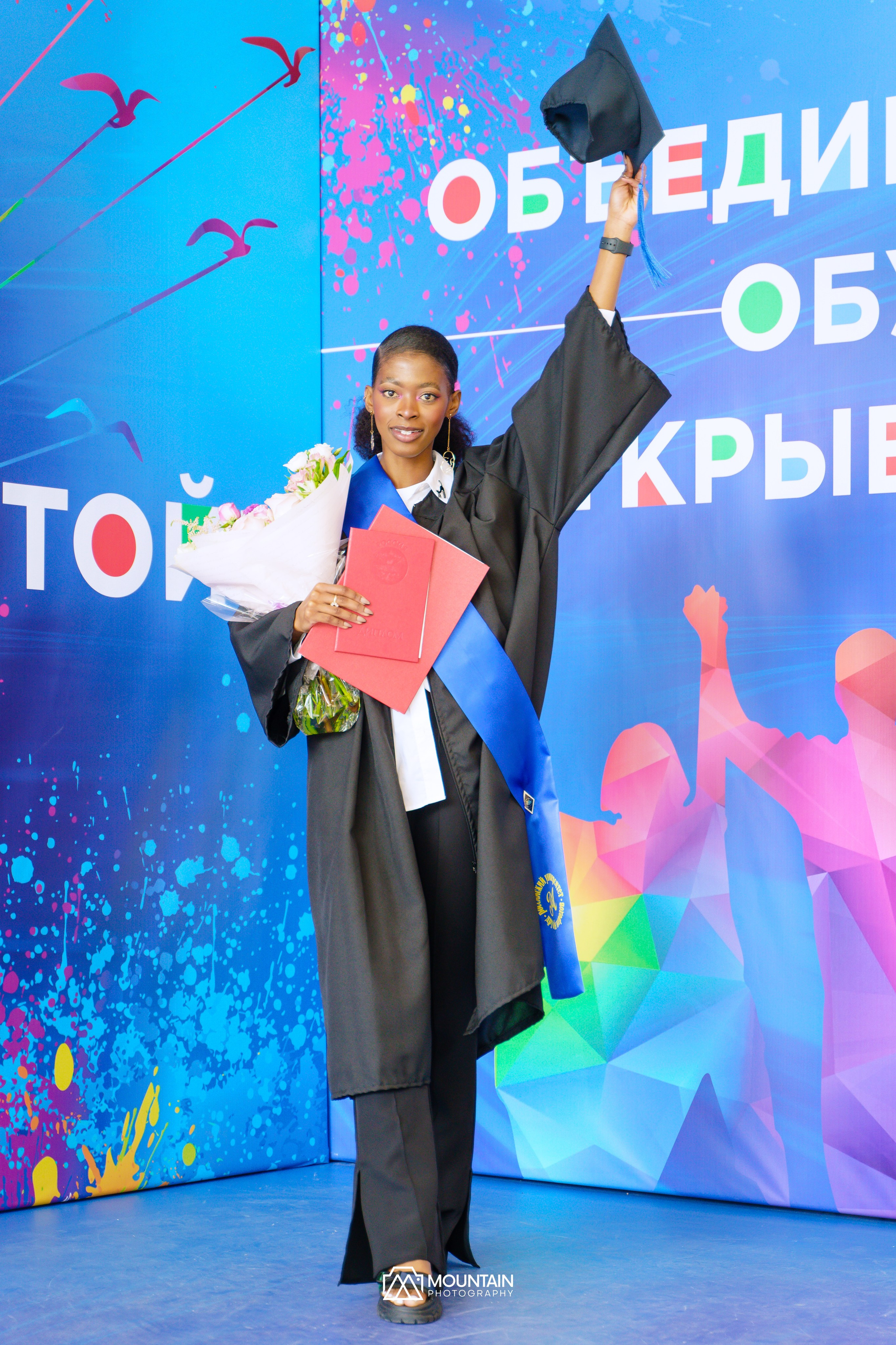 Remise des diplômes. Photographe basé à Moscou