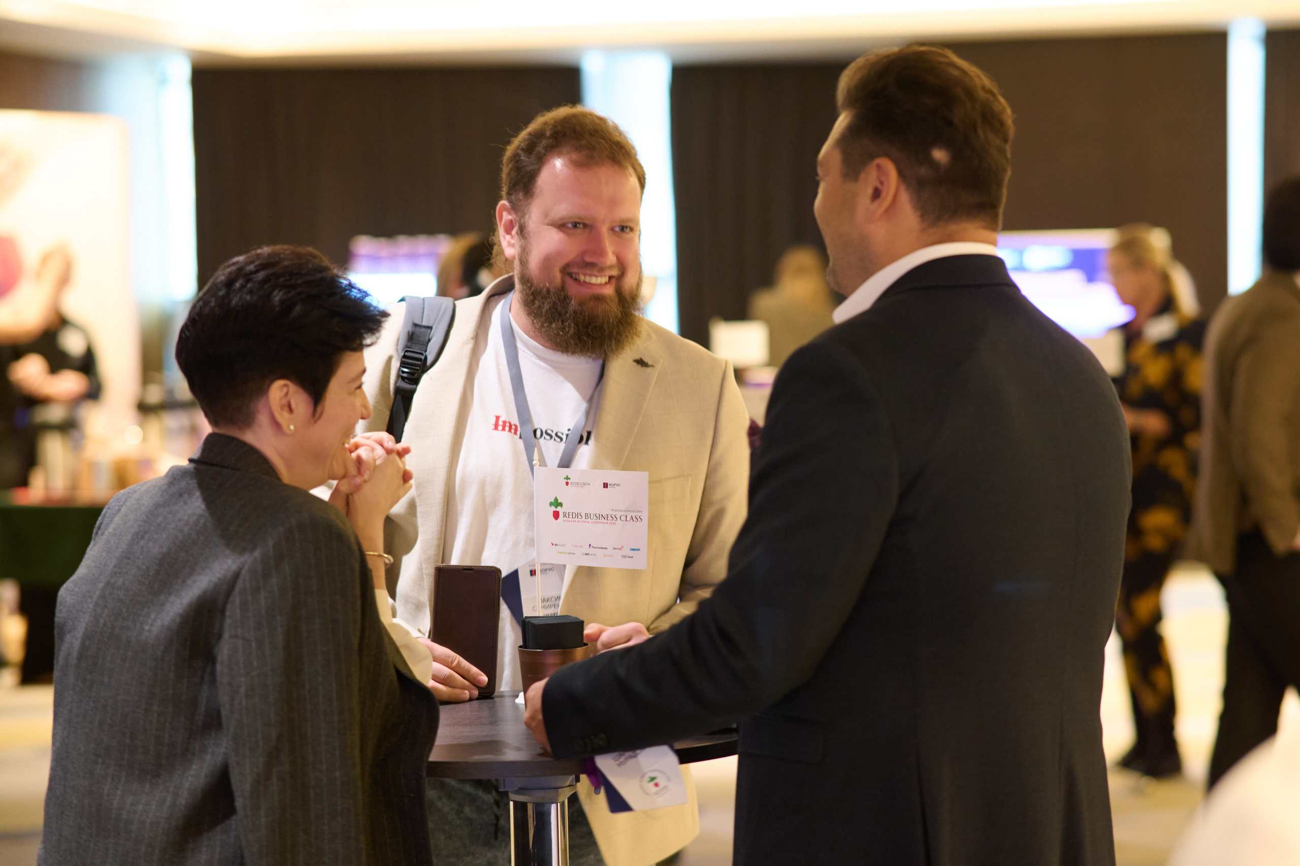 Репортажная съёмка конференции в Москве