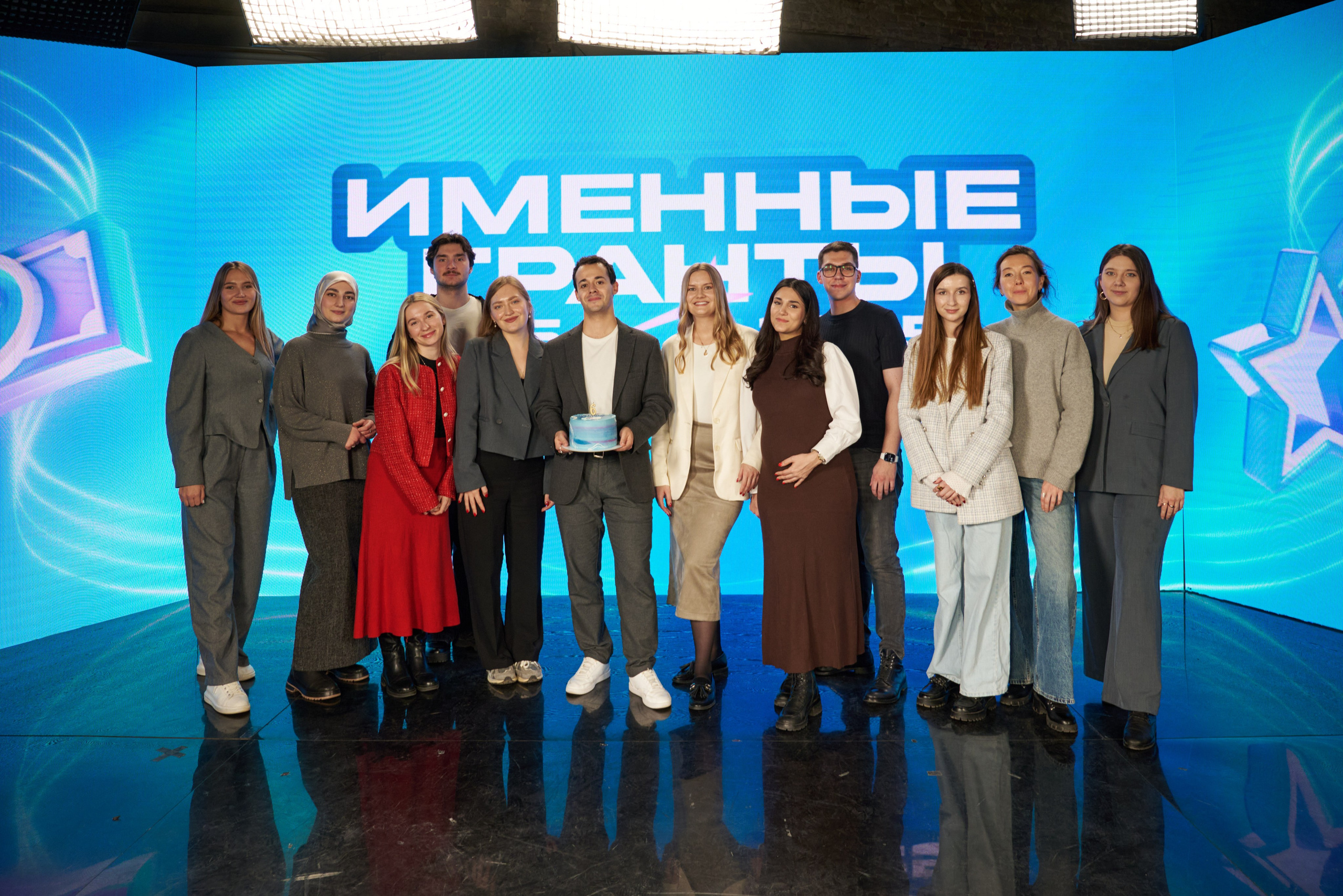 Backstage съёмка трансляции ВТБ Именные гранты 2025