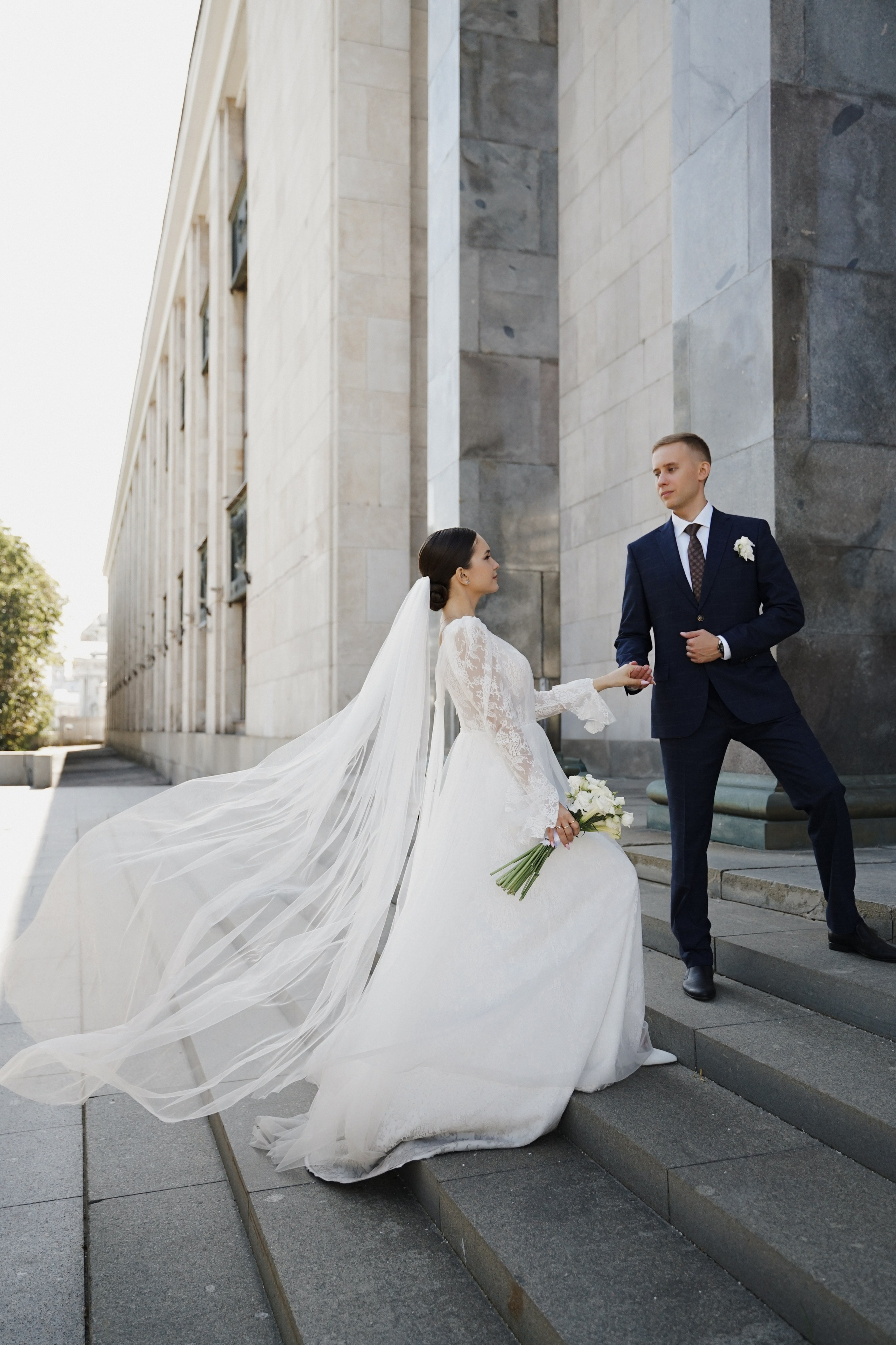 Свадебная фотосессия в Усадьбе Муравьёвых-Апостолов