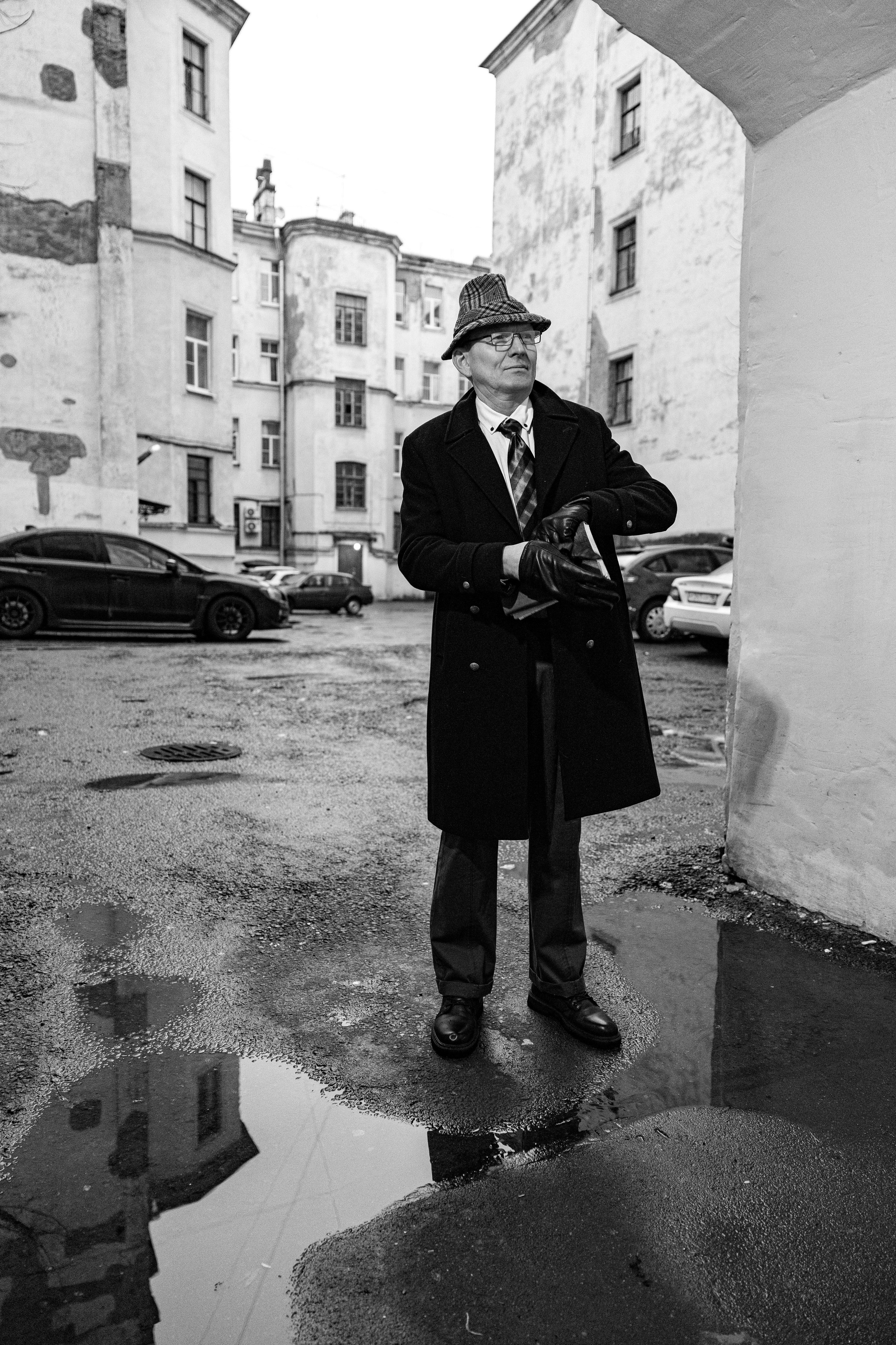 Киносъемка дипломного проекта Егора. Фотограф/видеограф в Санкт-Петербурге Динара Гольдина