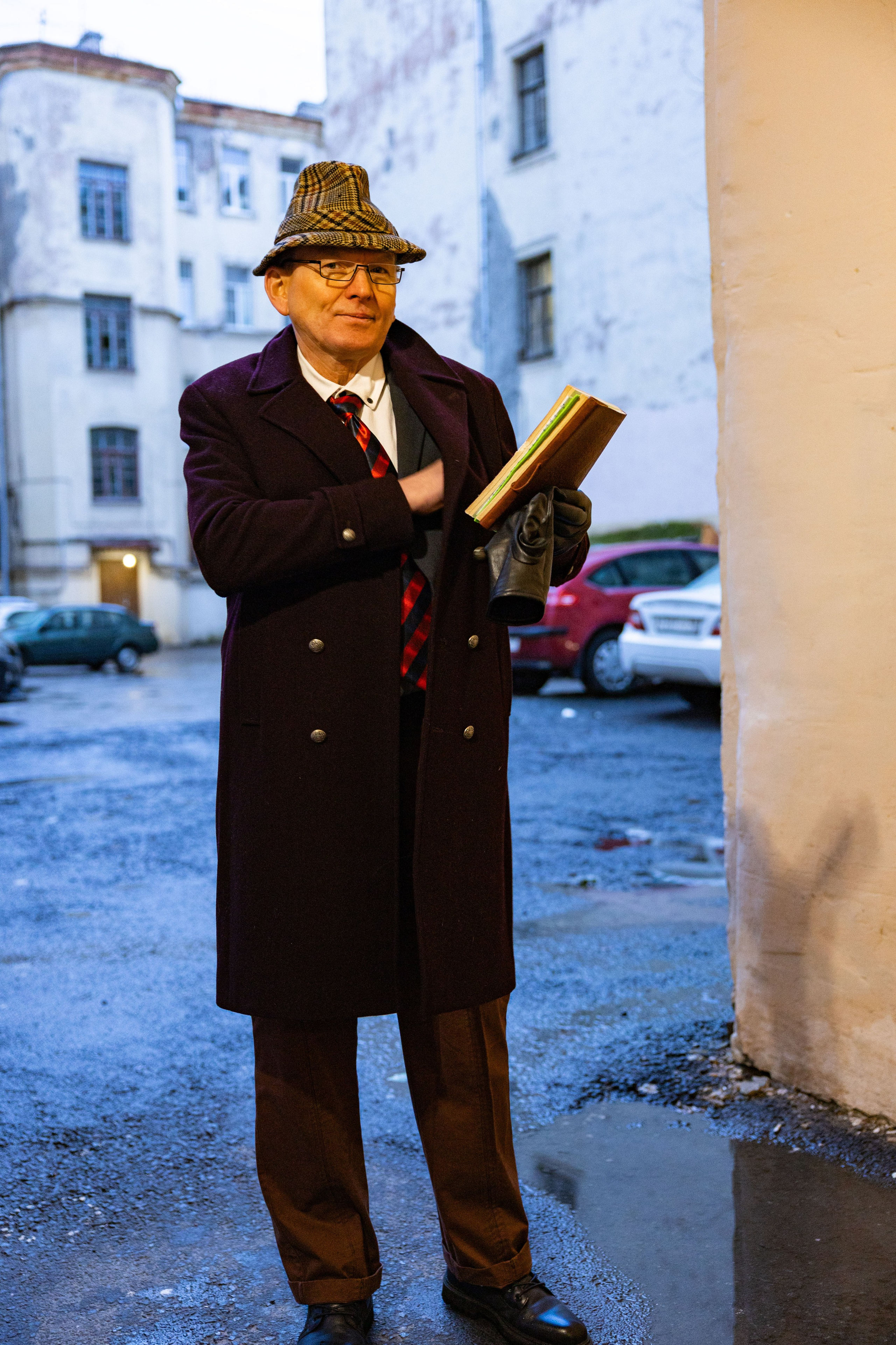 Киносъемка дипломного проекта Егора. Фотограф/видеограф в Санкт-Петербурге Динара Гольдина