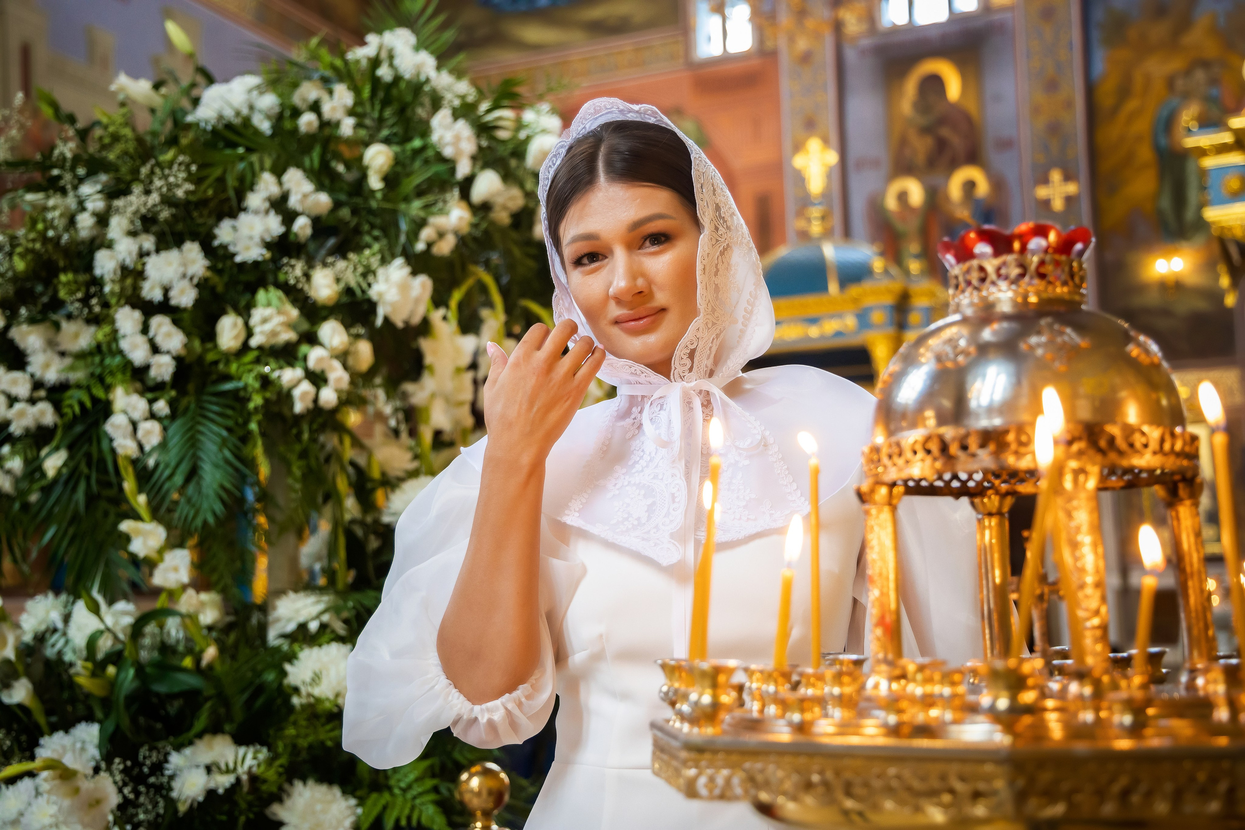 В Храме. Семейный и Свадебный фотограф в Астане Александр Астапов