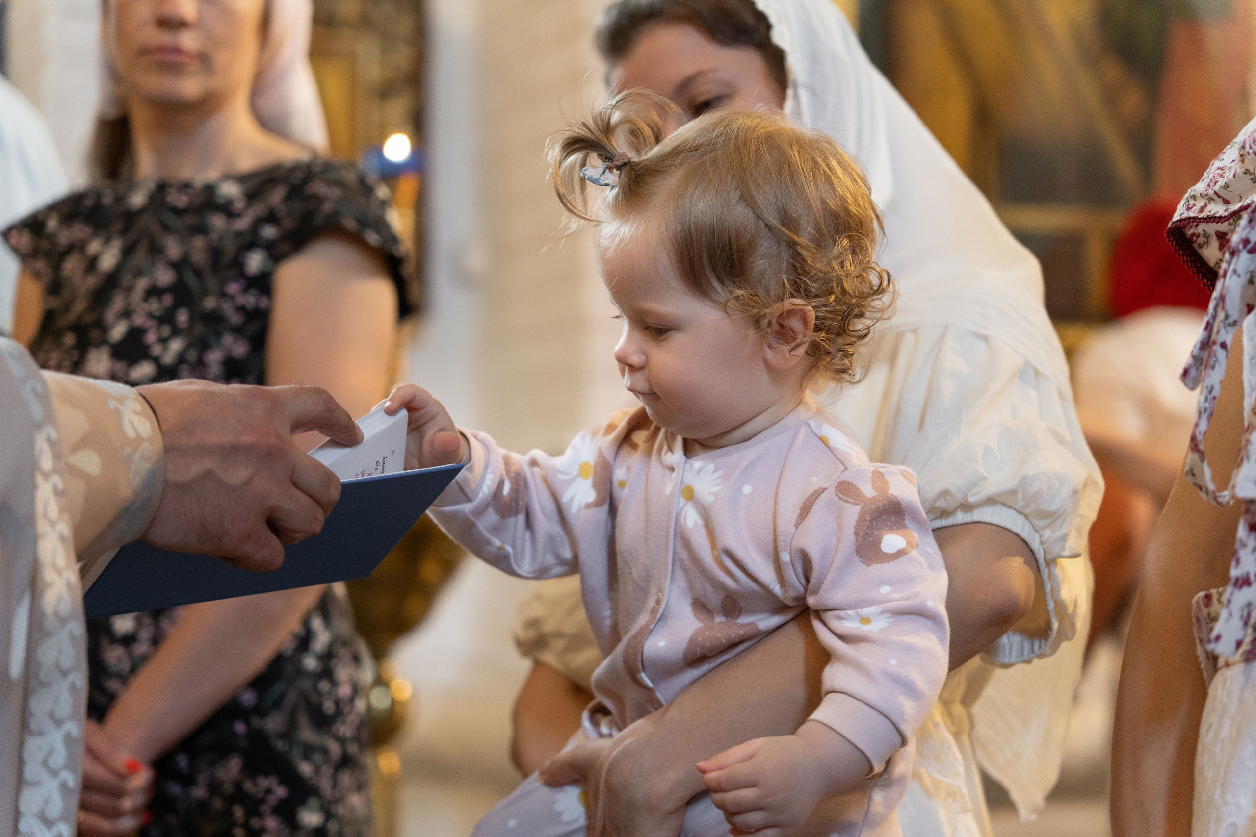 Крестины Майи в Старочеркасском Воскресенском войсковом соборе