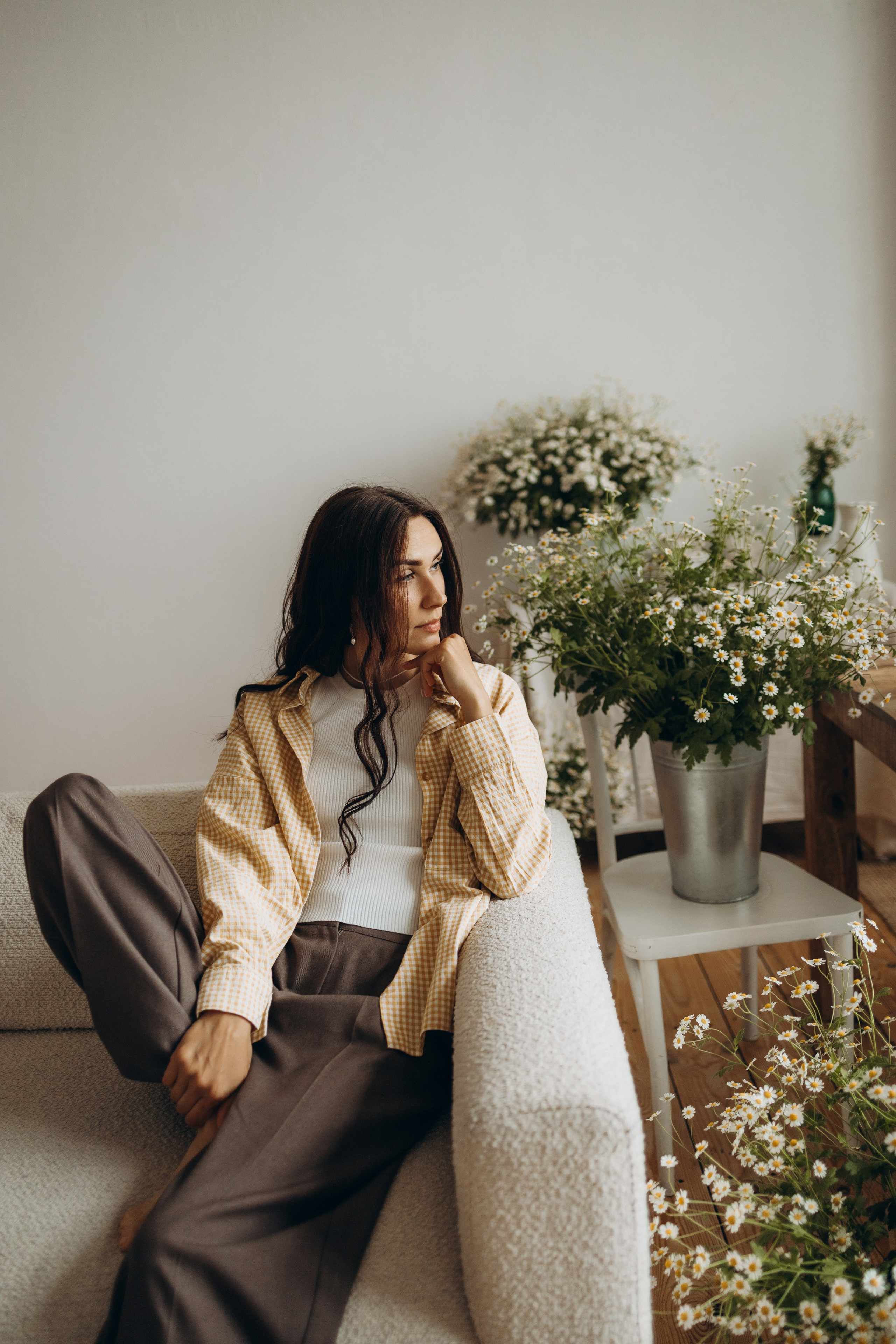 Вика ромашки. Самый теплый фотограф в Краснодаре Рябоконь Ксения