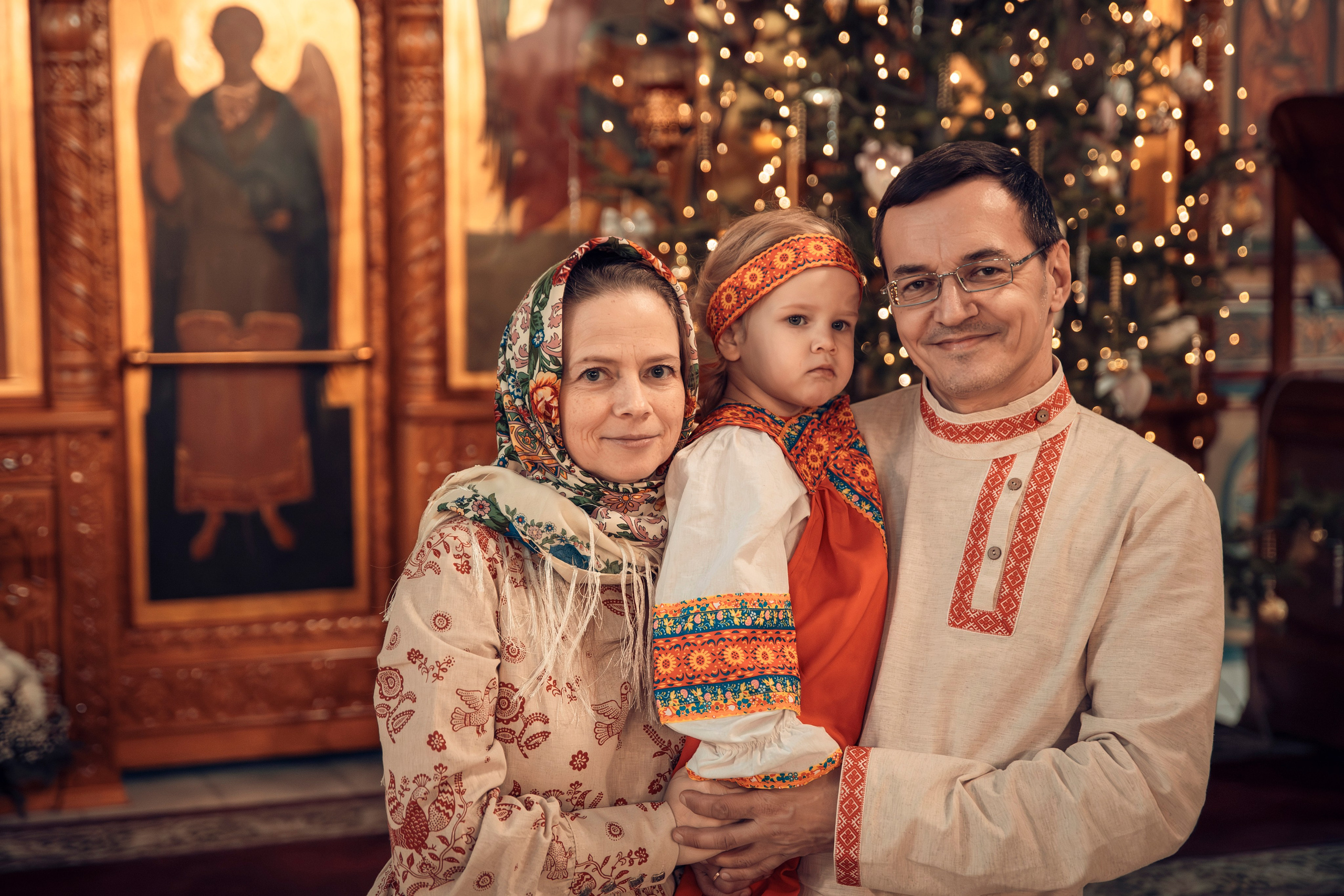 Рождественская съемка. ТОП Фотограф на Крещение и Венчание Железногорск Алексей Мещеряков