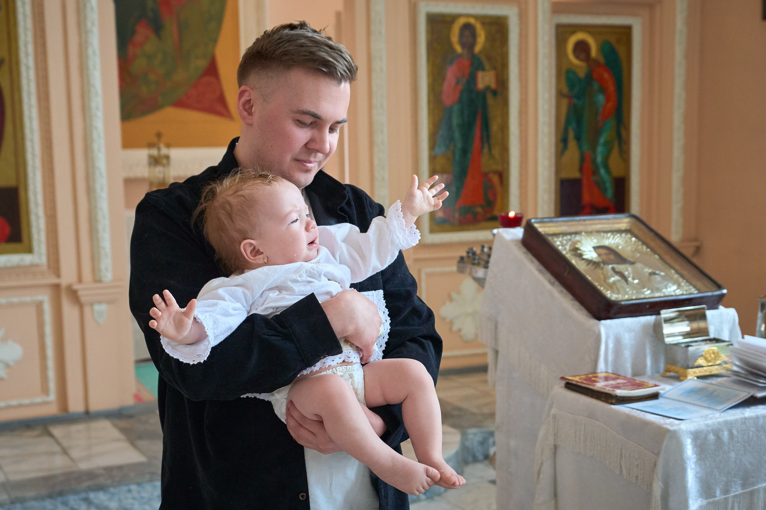 Крещение. Репортажный и портретный фотограф в Томске Ларионов Артём