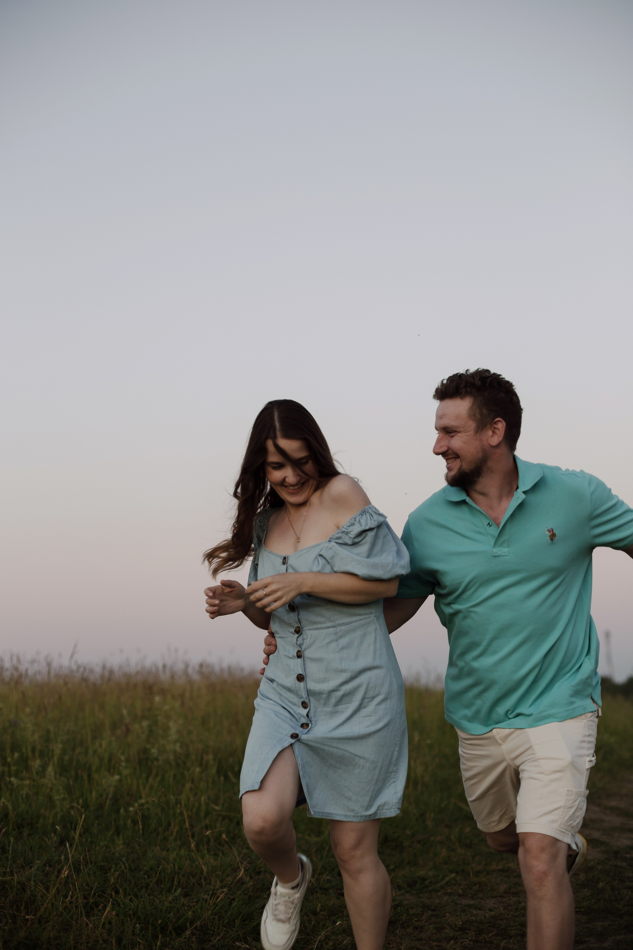 Колтушские высоты — Марина и Сергей. Портретный фотограф в Санкт-Петербурге Элина Ситникова