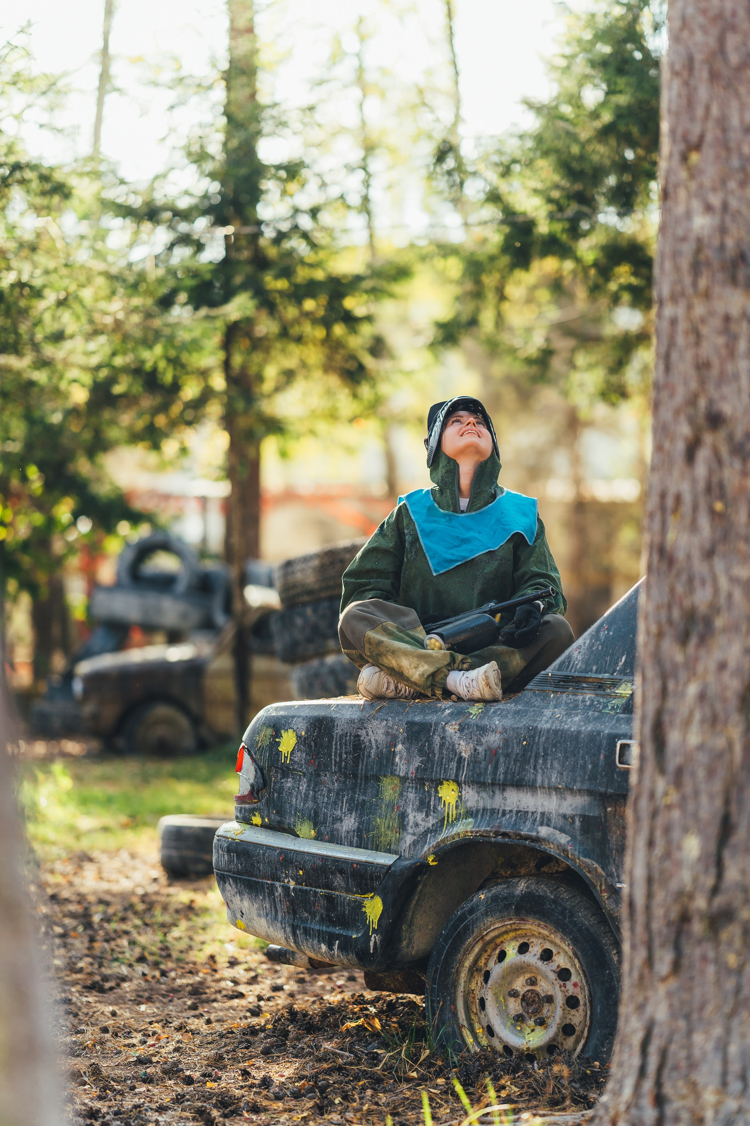 Пейнтбол, Лосино-Петровский, клуб Сова. Наталья Дукалова фотограф Щелково Королев Пушкино Москва Балашиха
