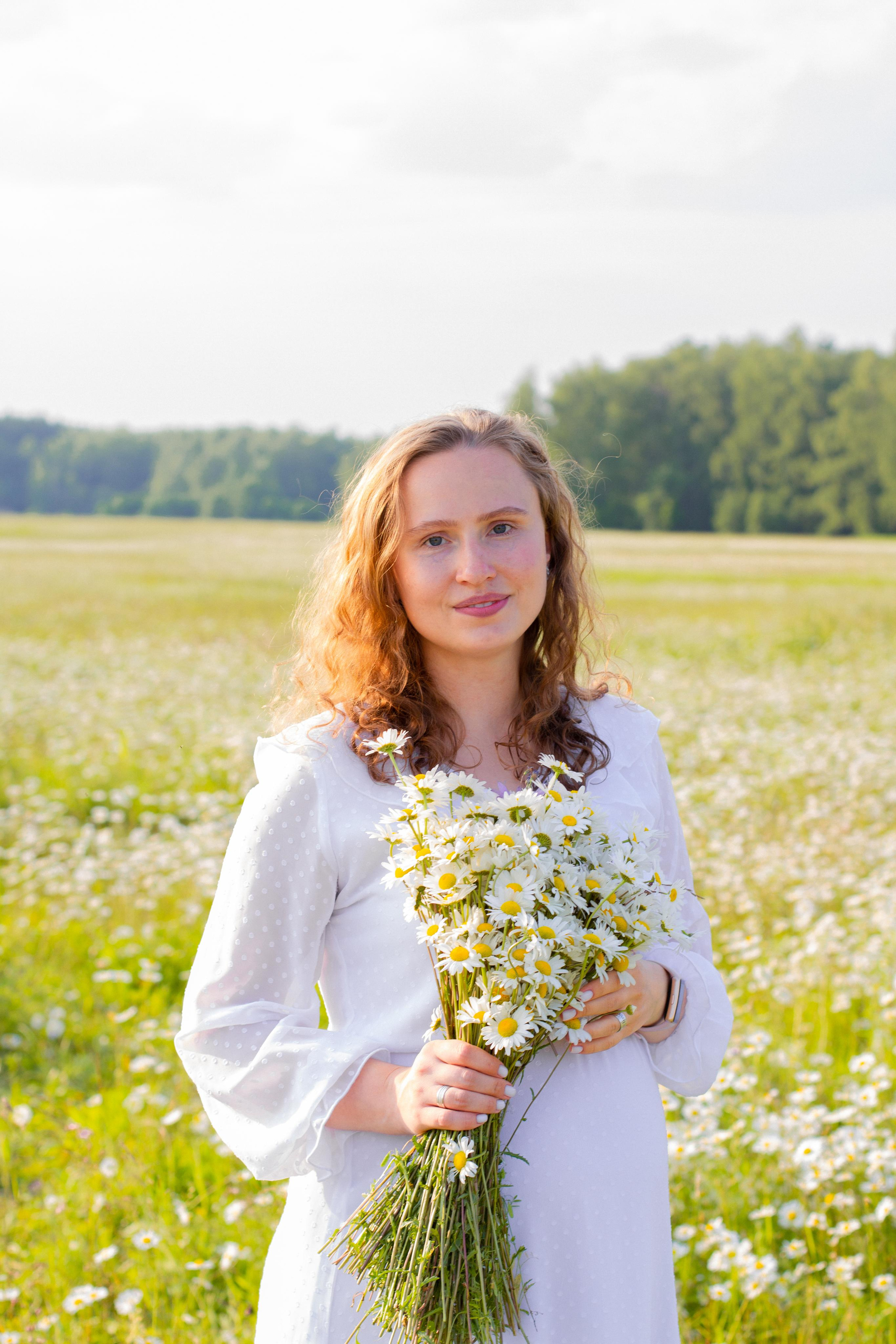 Ирина ромашки. Фотограф Светлана Бурова