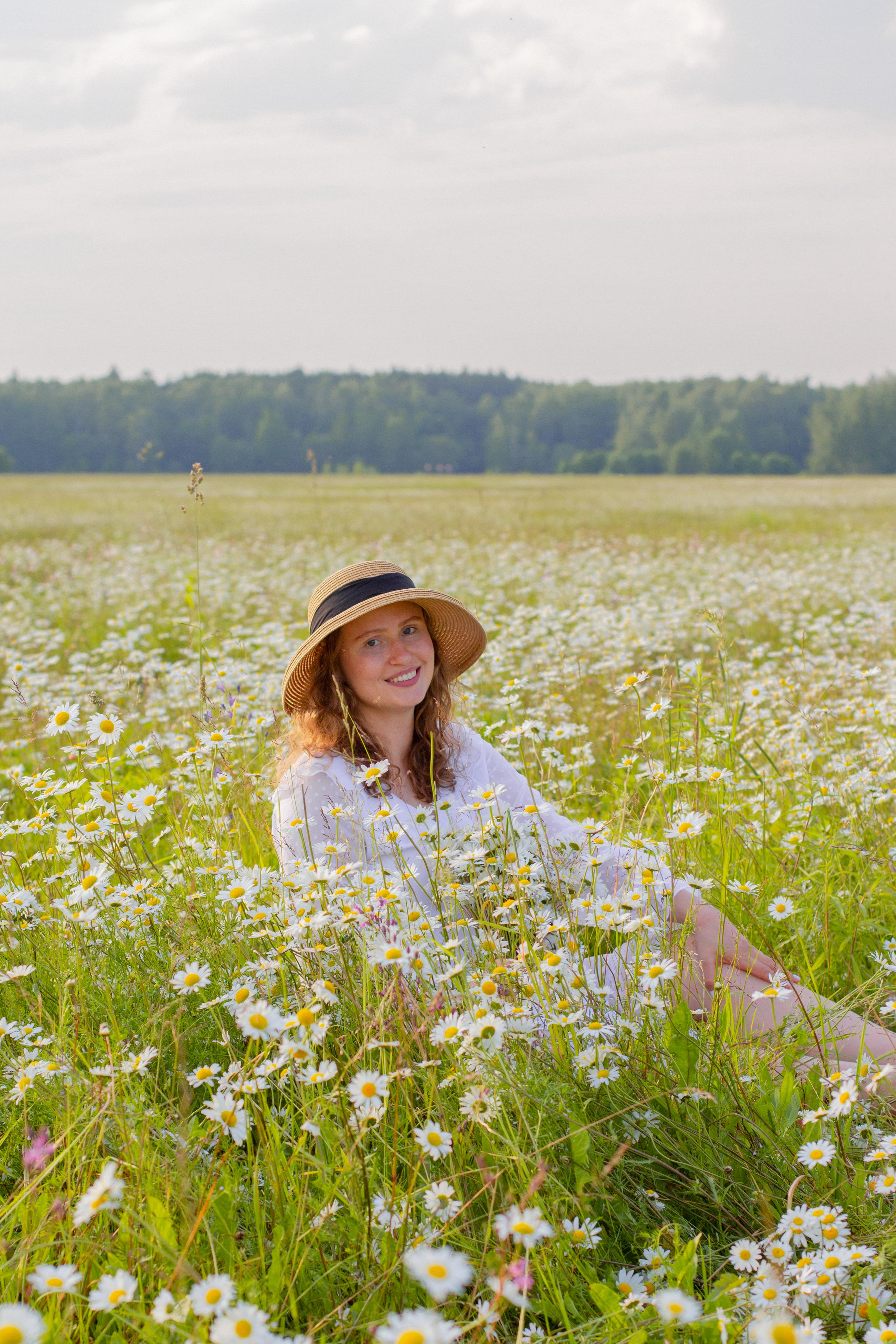 Ирина ромашки. Фотограф Светлана Бурова