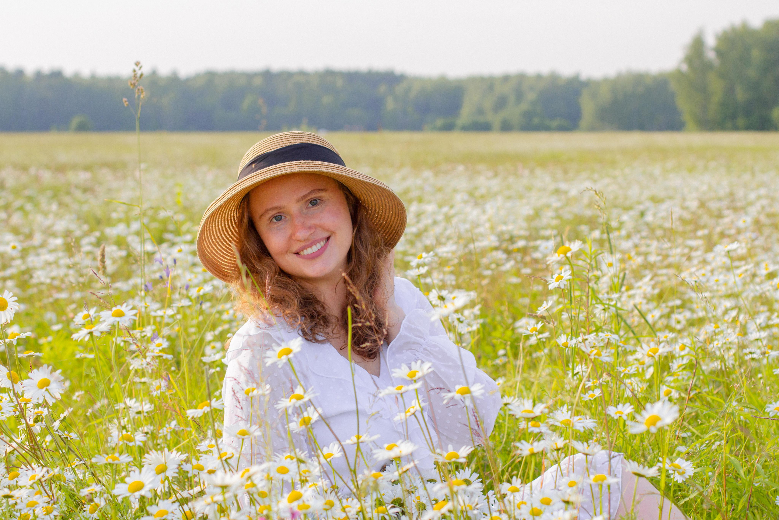 Ирина ромашки. Фотограф Светлана Бурова