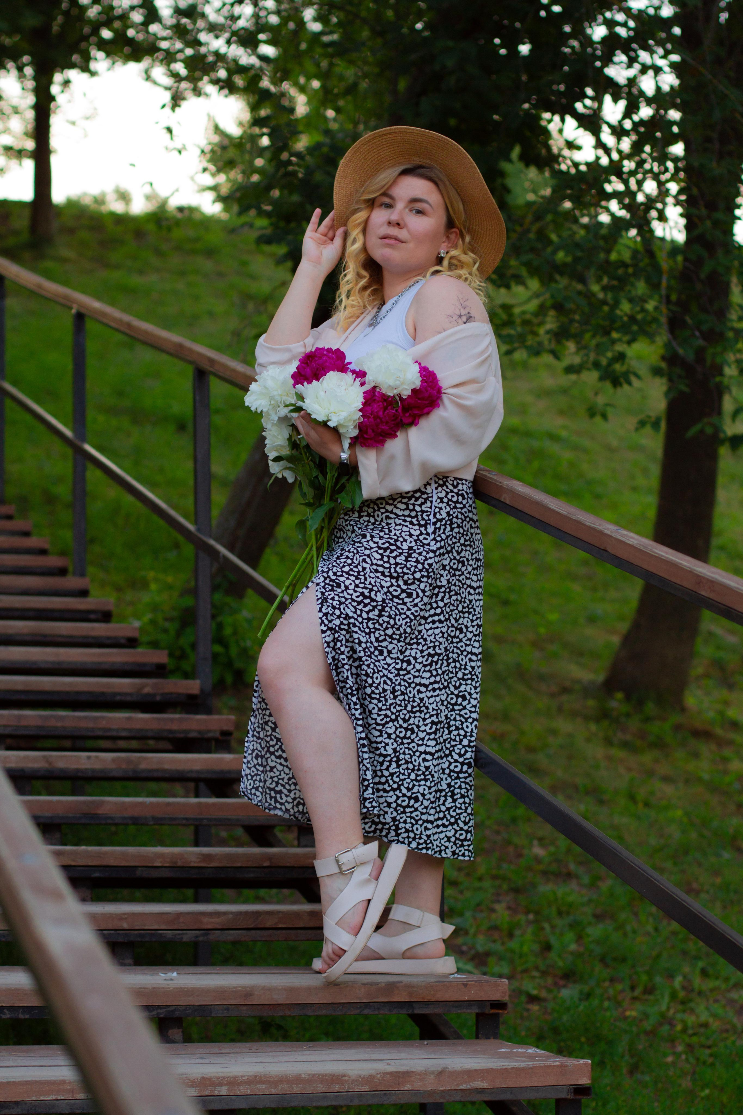 Елена пионы. Фотограф Светлана Бурова