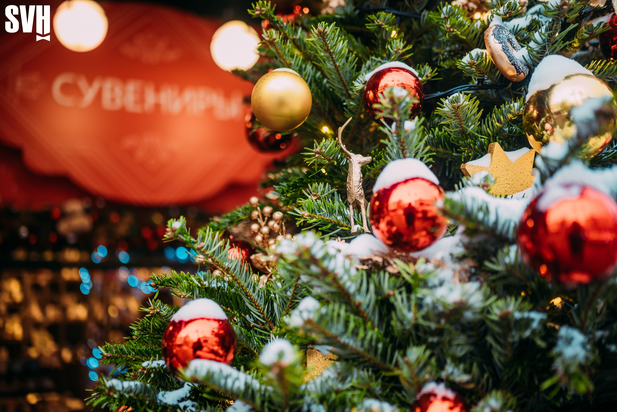 Новогодняя ярмарка на Тверской площади