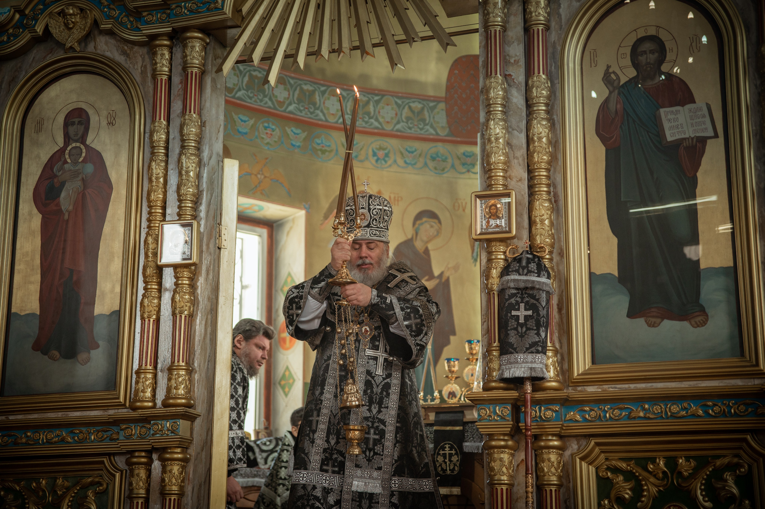 Преждеосвящение Даров. Храм Серафима Саровского. Церковный, семейный и репортажный фотограф Волгоград, Волжский