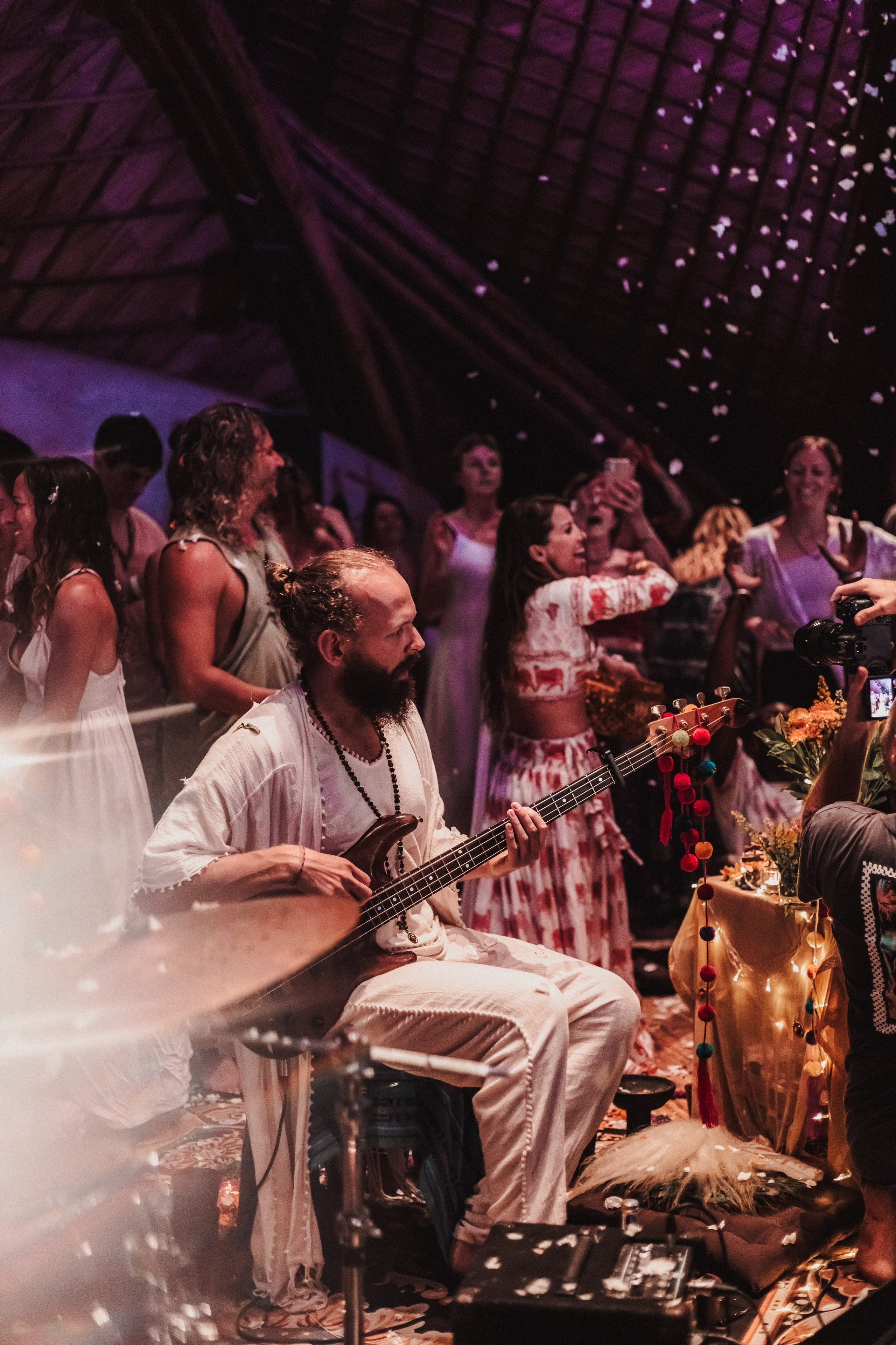 Hanuman Project kirtan at Alchemy march. Mariam Bagdasaryan