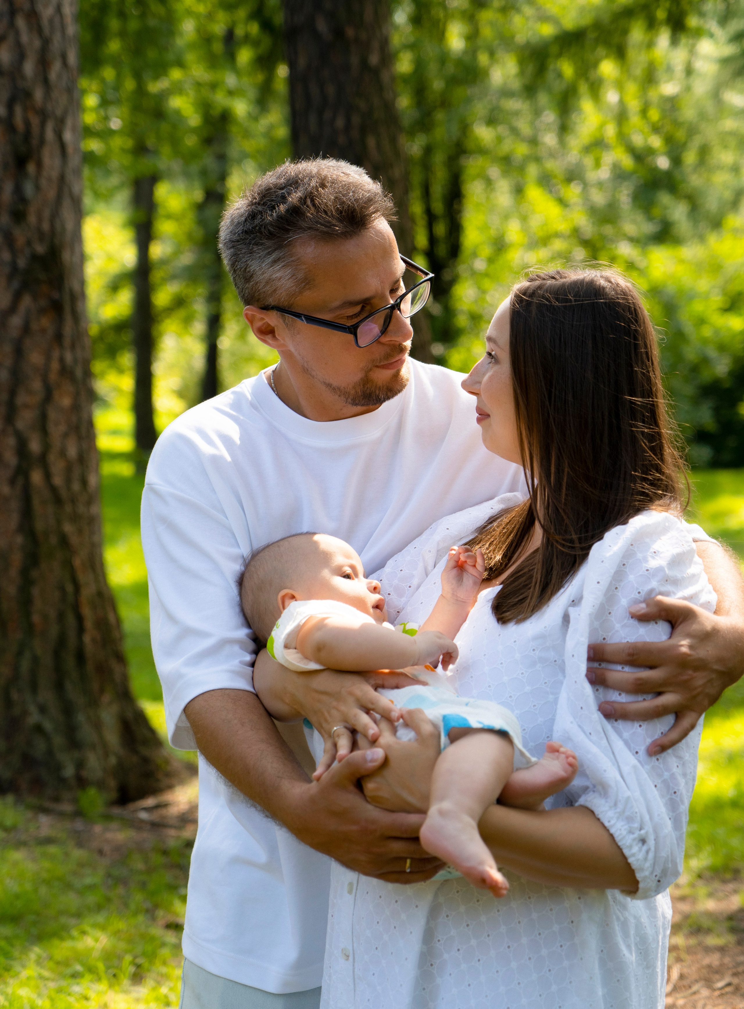 Семейная фотосессия в парке в Санкт-Петербурге для Вероники, Жени и Андрюши. Светлана Гопанюк. Портретный фотограф. Санкт-Петербург. СПб
