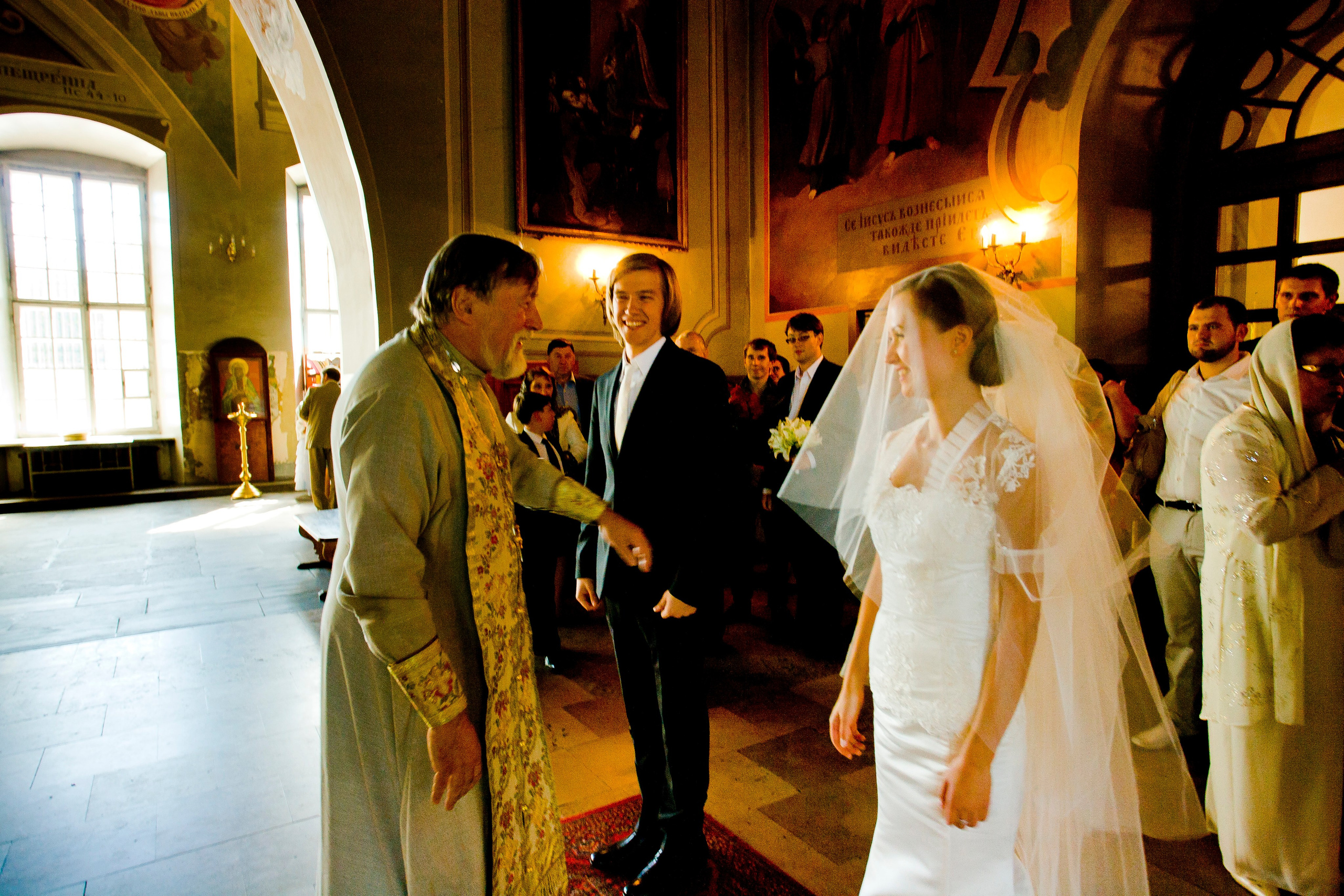 Свадьба Юра и Юля Венчание. Skazka.wfolio.pro
