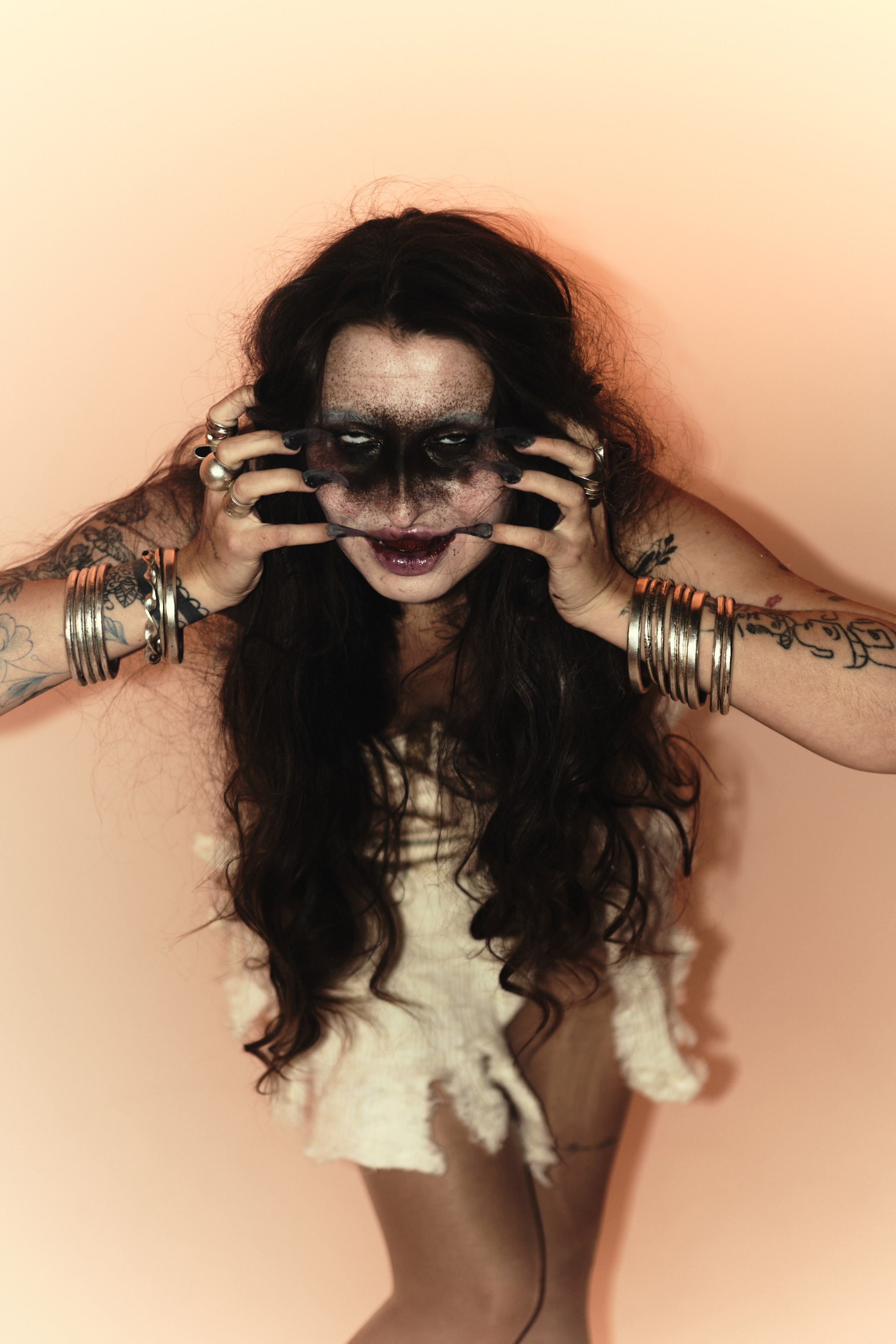 Съемка для творческого мероприятия «dark greece». Дарья, визажист из Сургута