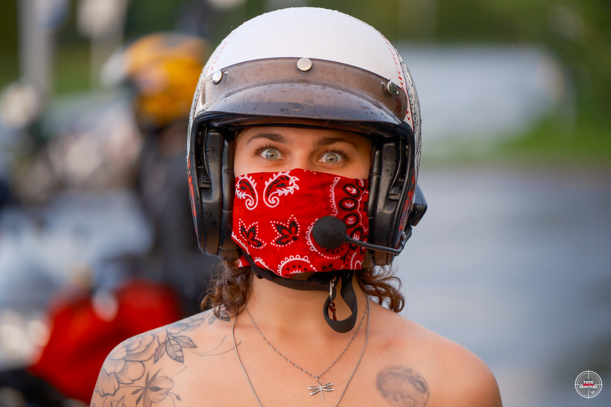 В шлеме. Фотограф Вячеслав Потемкин Москва