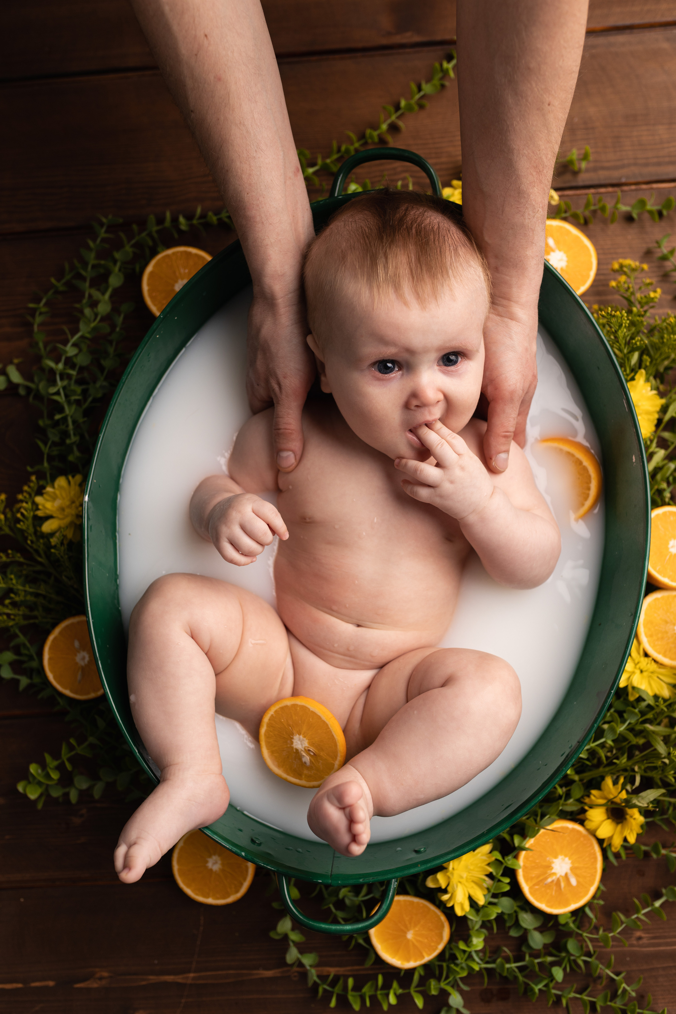 Кирюше 6 месяцев. Фотограф новорожденных в Барнауле Русакова Анастасия