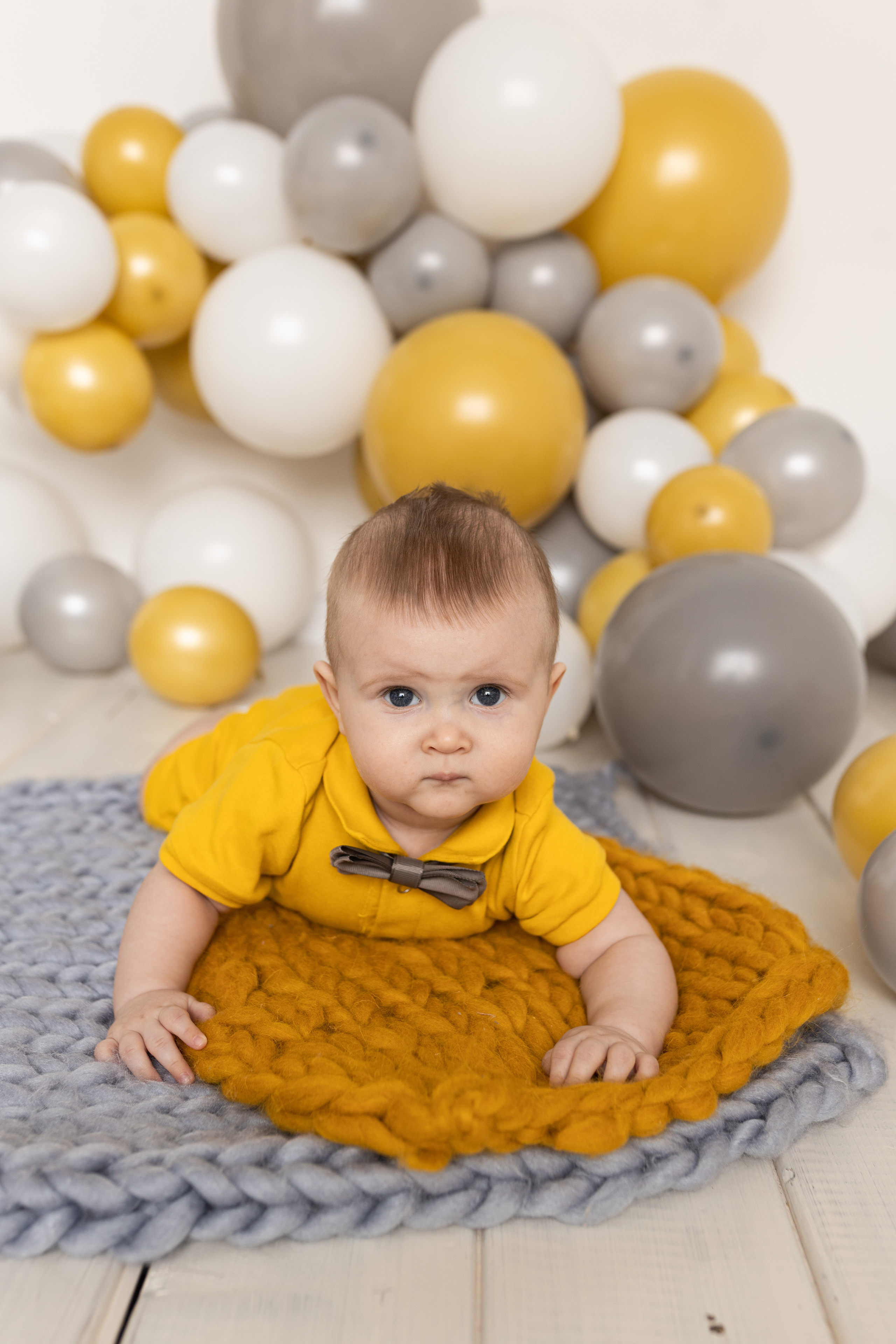 Кирюше 6 месяцев. Фотограф новорожденных в Барнауле Русакова Анастасия