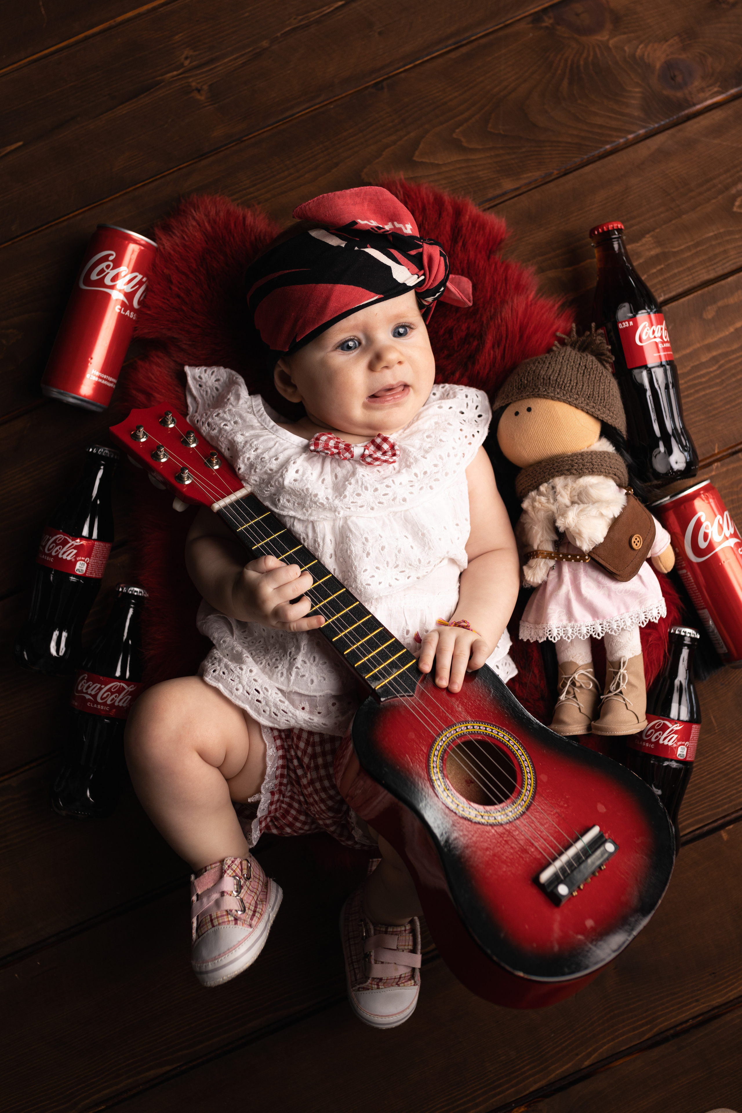 Даше 6 месяцев. Фотограф новорожденных в Барнауле Русакова Анастасия