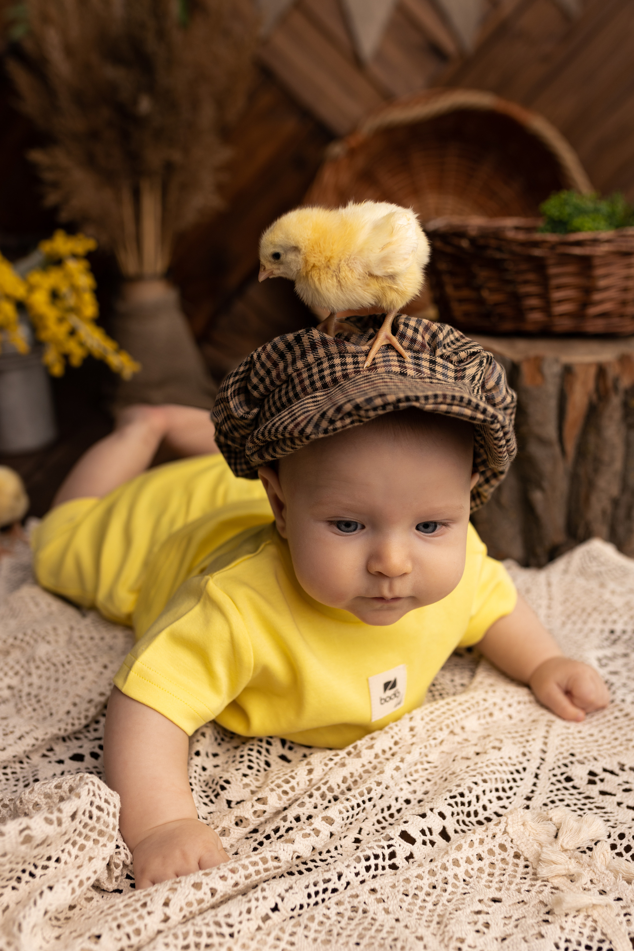 Макару 6 месяцев. Фотограф новорожденных в Барнауле Русакова Анастасия