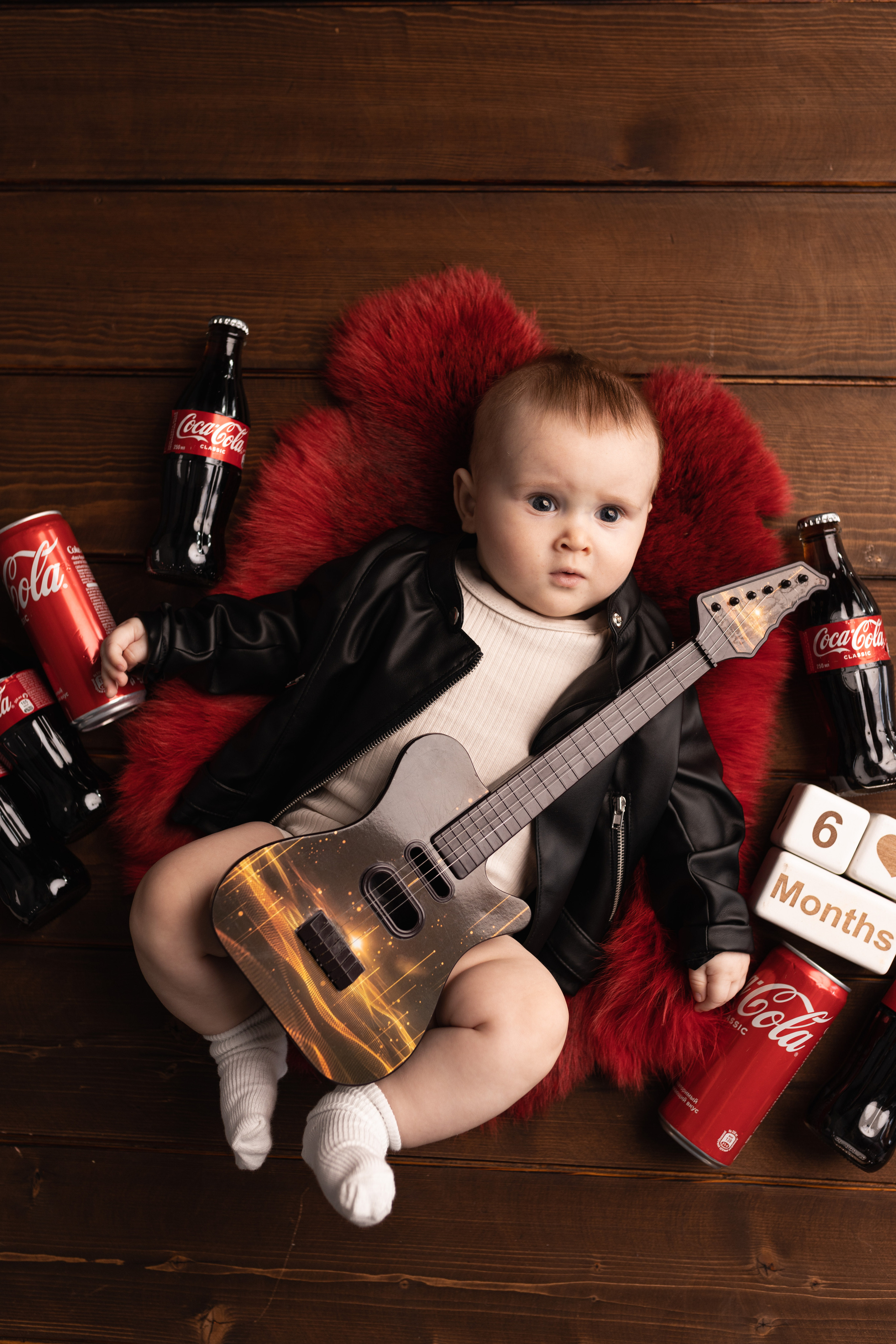 Кирюше 6 месяцев. Фотограф новорожденных в Барнауле Русакова Анастасия