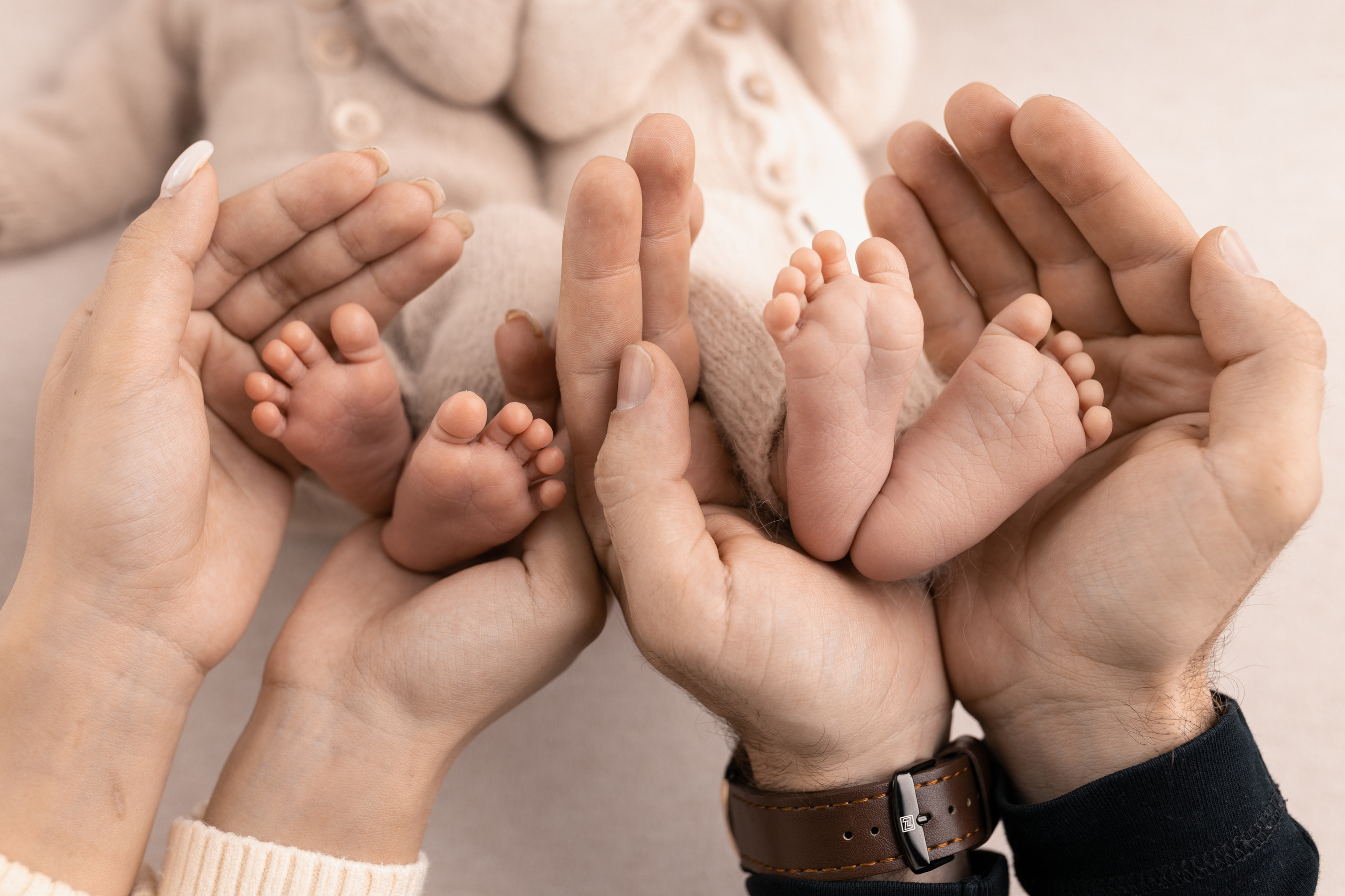 Нарсес и Нарек (пакет мини). Фотограф новорожденных в Барнауле Русакова Анастасия