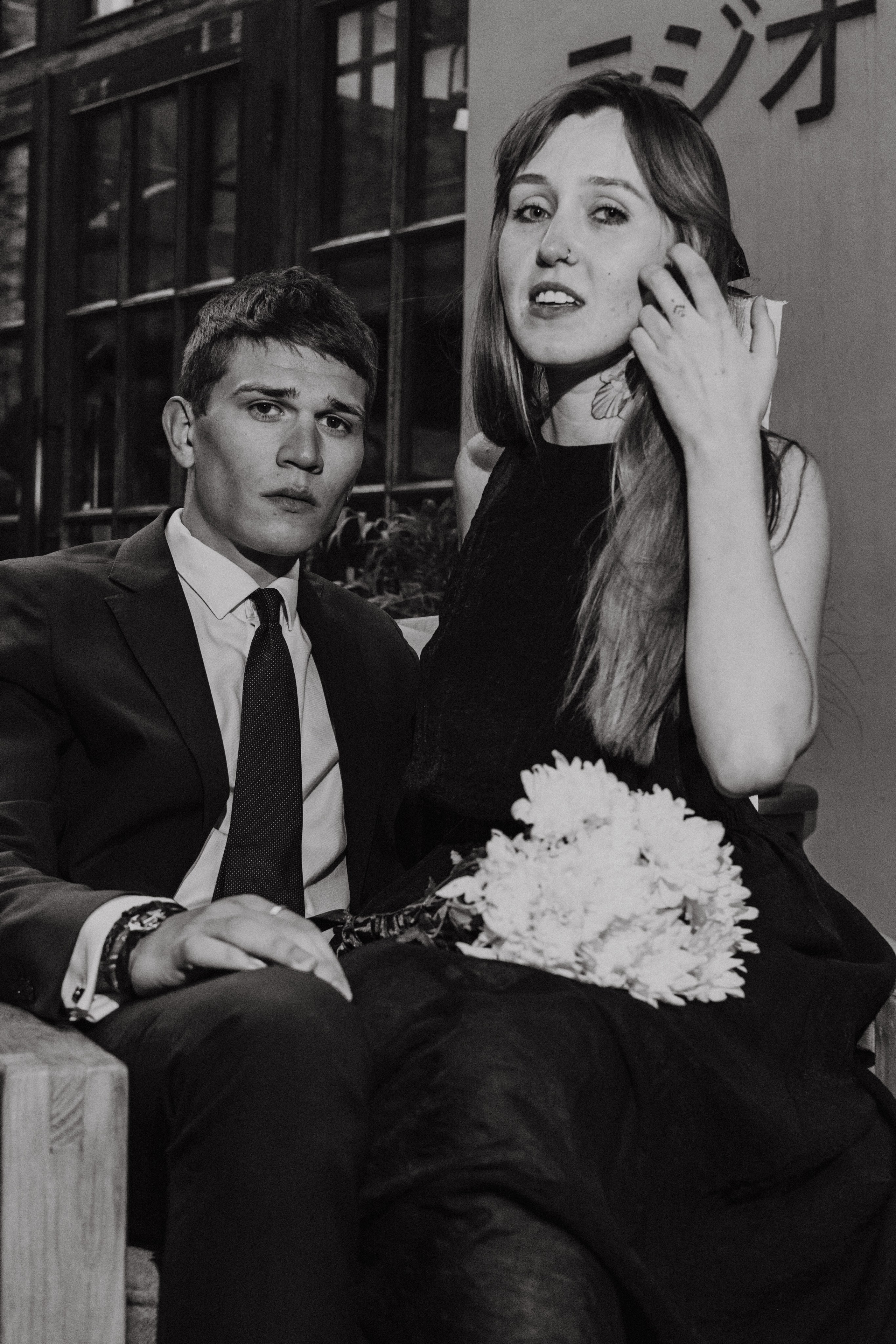 Черно-белое кино (Егор, Анастасия). Портретный и репортажный Фотограф в Москве Александра Комарницкая