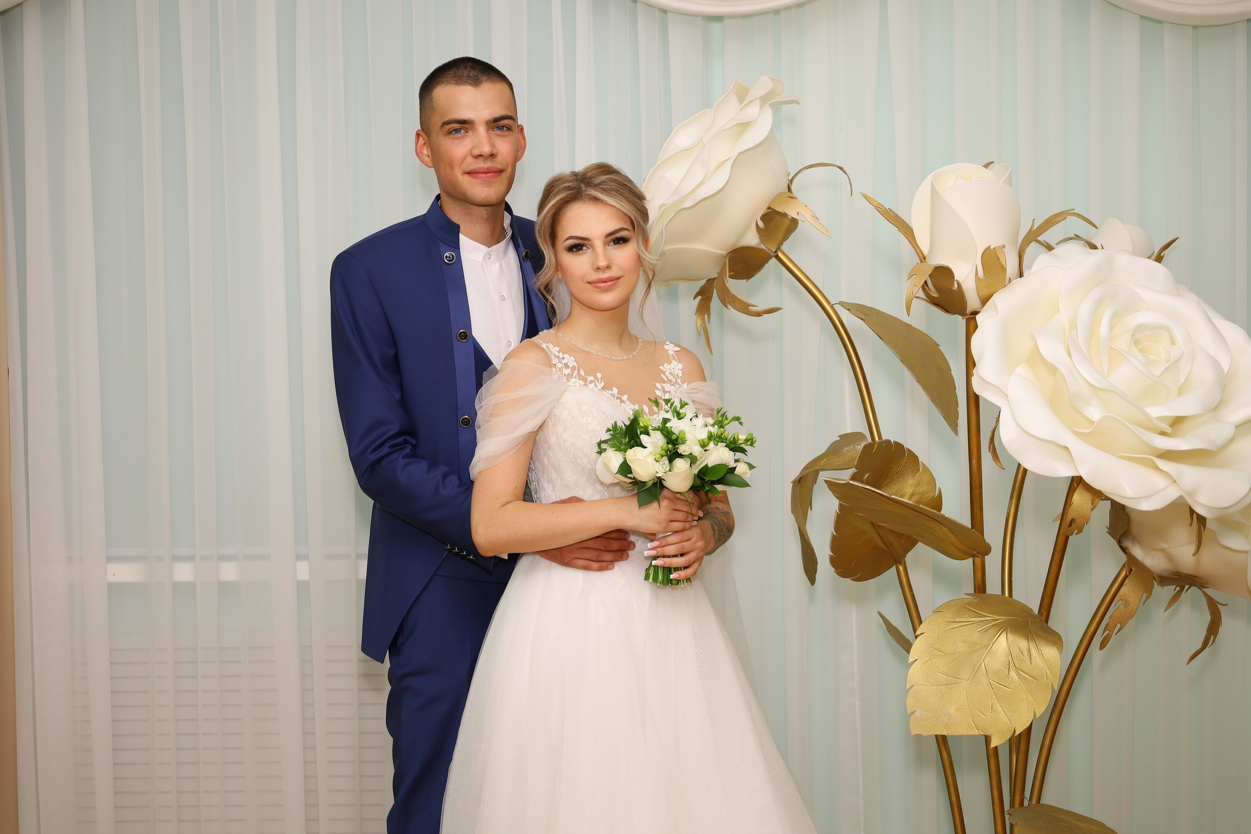 Свадьба Ева и Илья Загс. Семья фотографов Юлия & Сергей