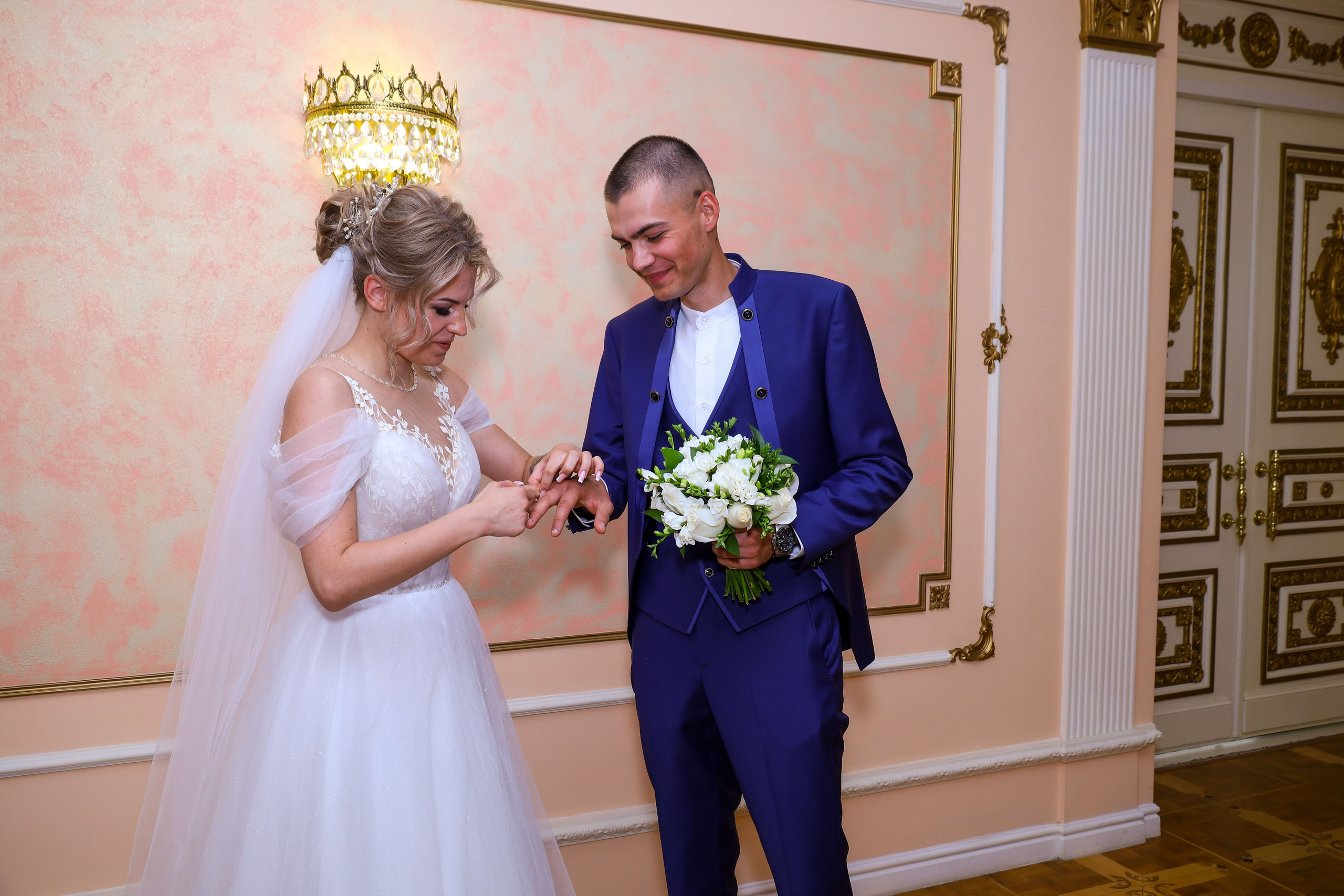 Свадьба Ева и Илья Загс. Семья фотографов Юлия & Сергей