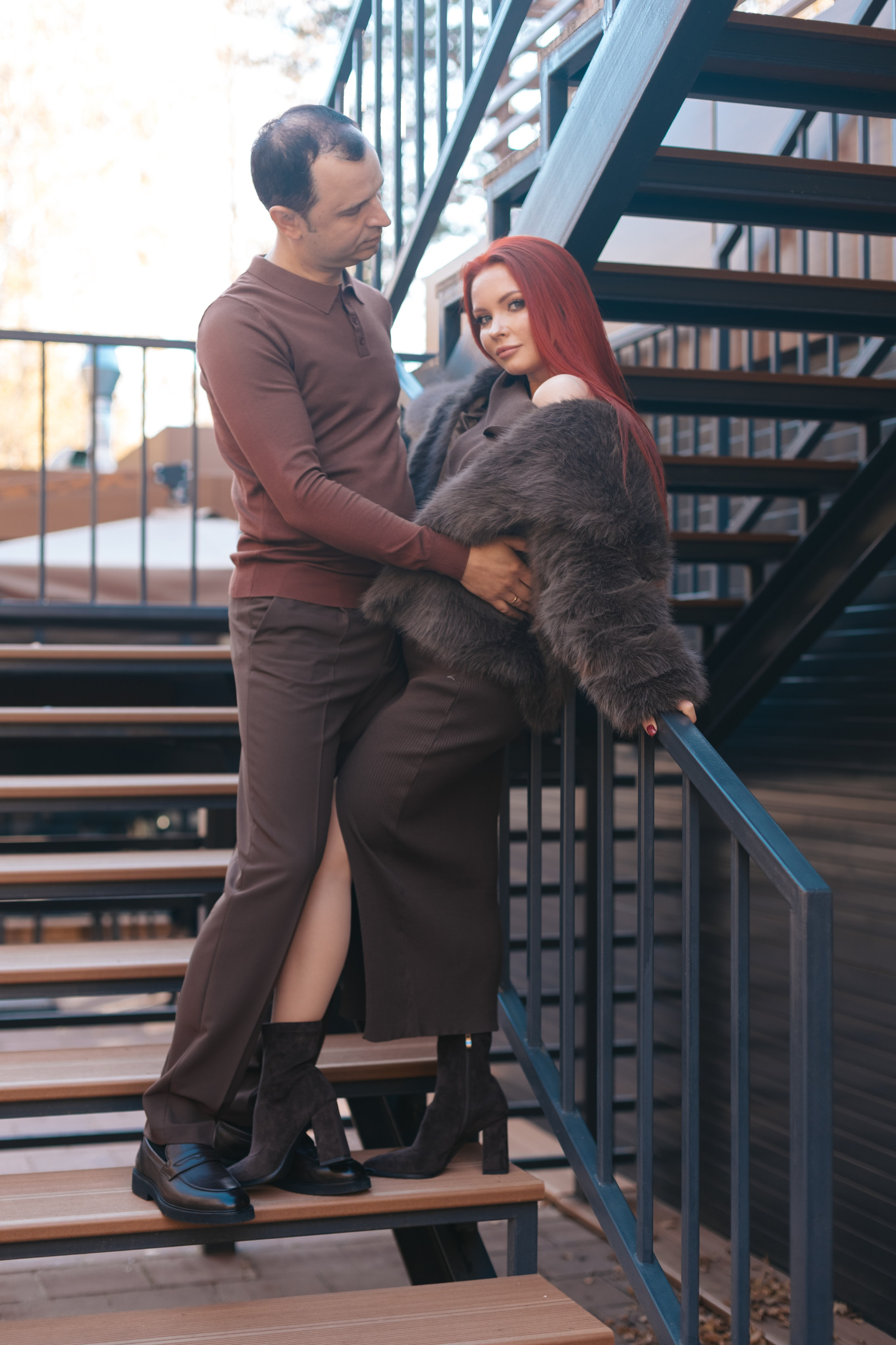 Семейная осенняя прогулочная съемка. Семейный, детский и женский фотограф в Екатеринбурге