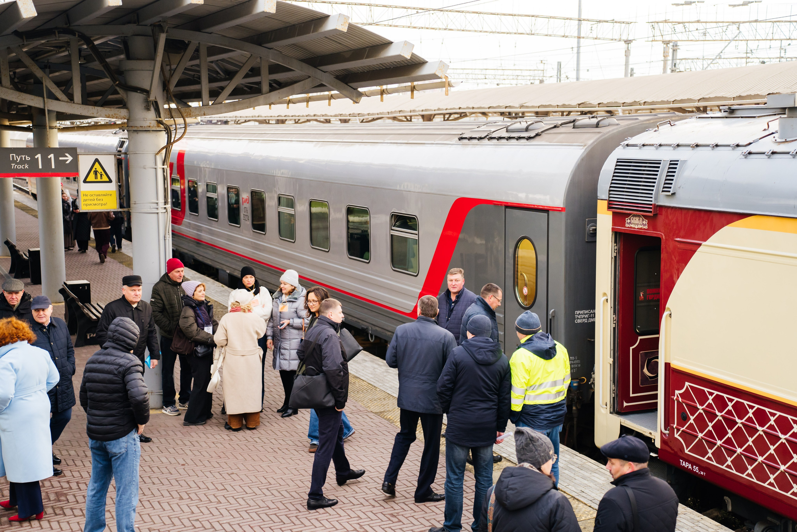 Экскурсия на ретропоезде. Видеограф и Фотограф в Челябинске Ксения и Владимир Рюмины