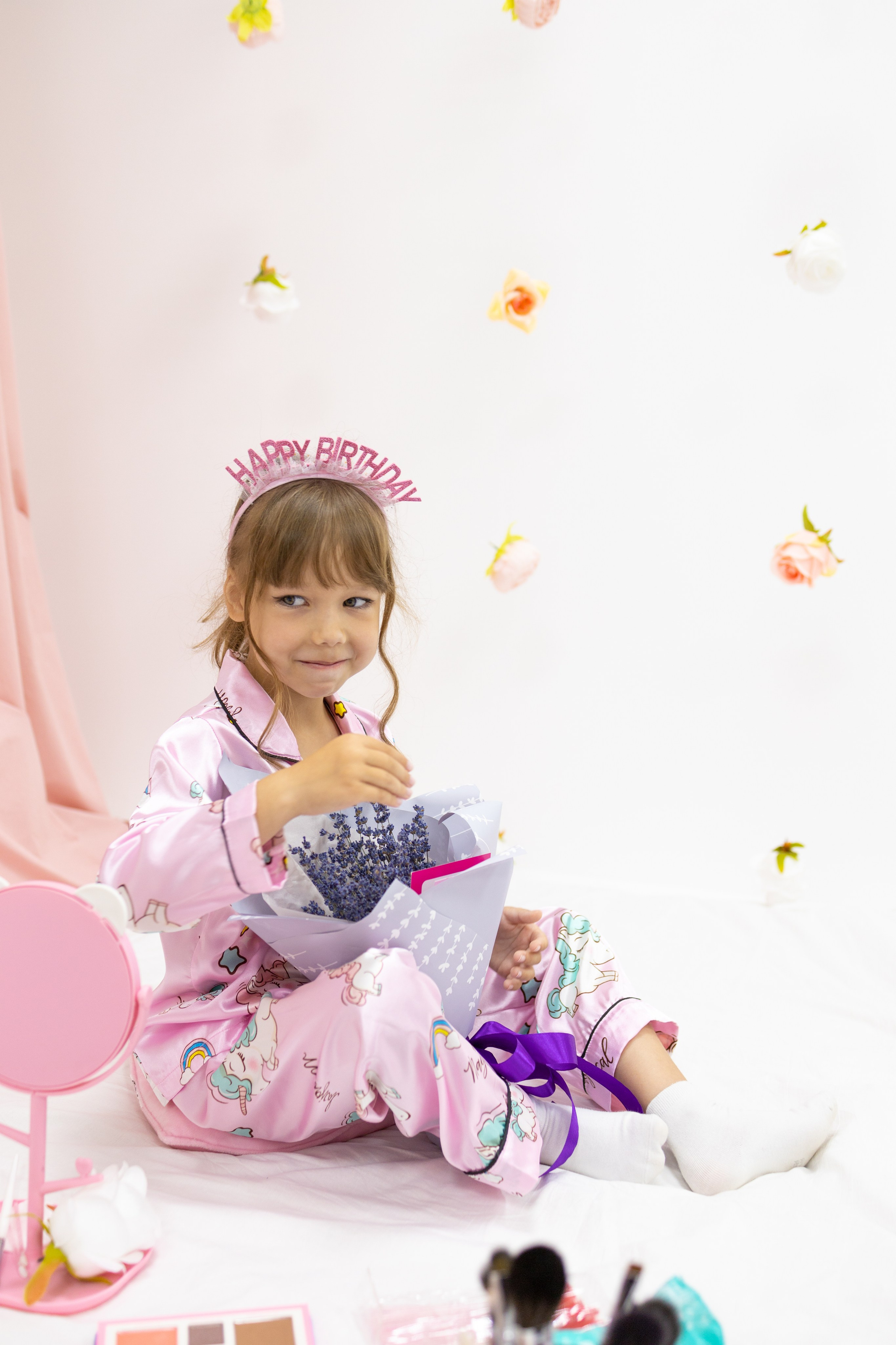 Ксюшенька, 6 лет, с визажистом. Фотограф новорожденных в Нижнем Новгороде Надежда Кадылкина
