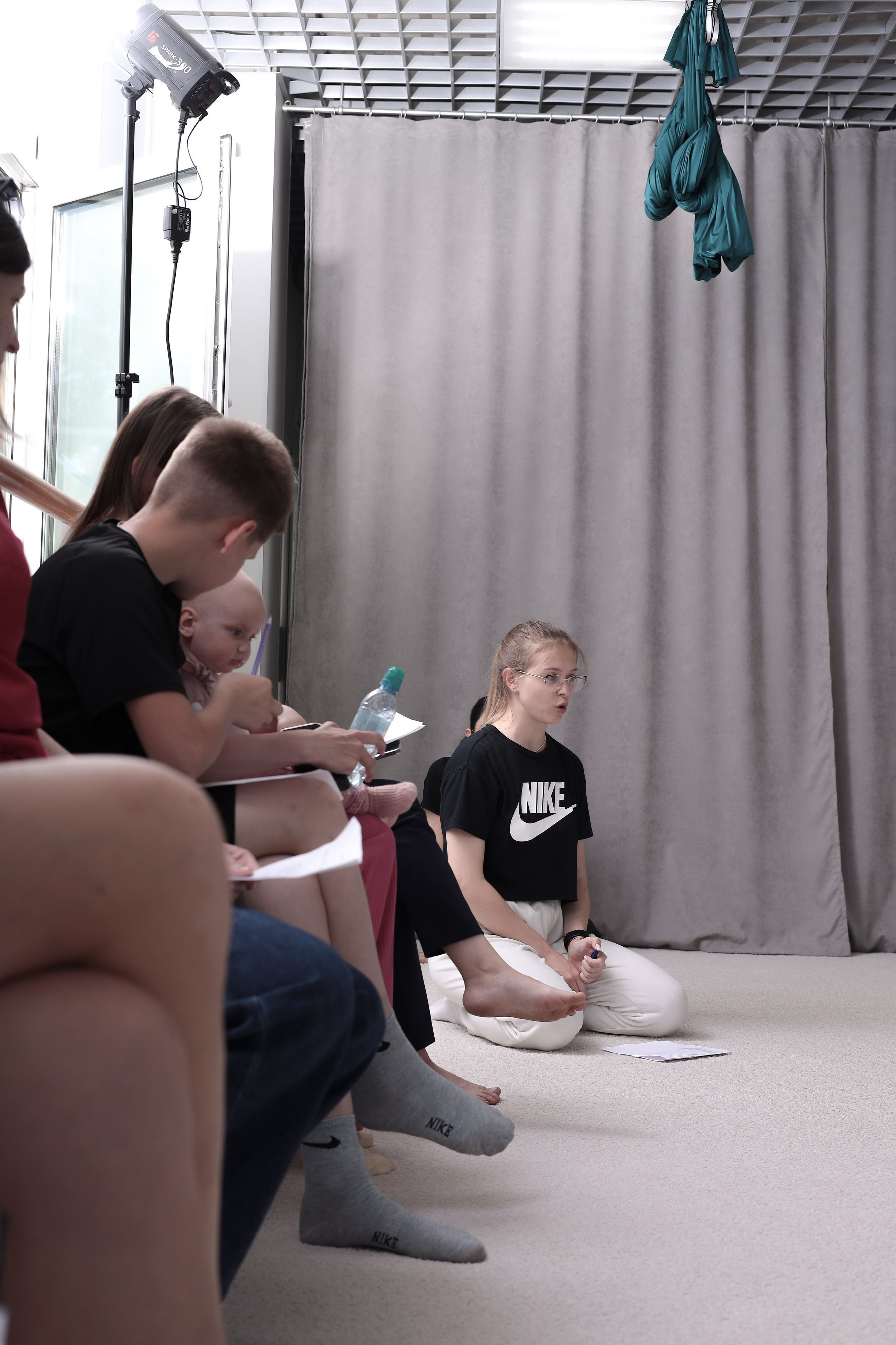 Открытый урок гимнастика. Фотограф Надршина Лилия