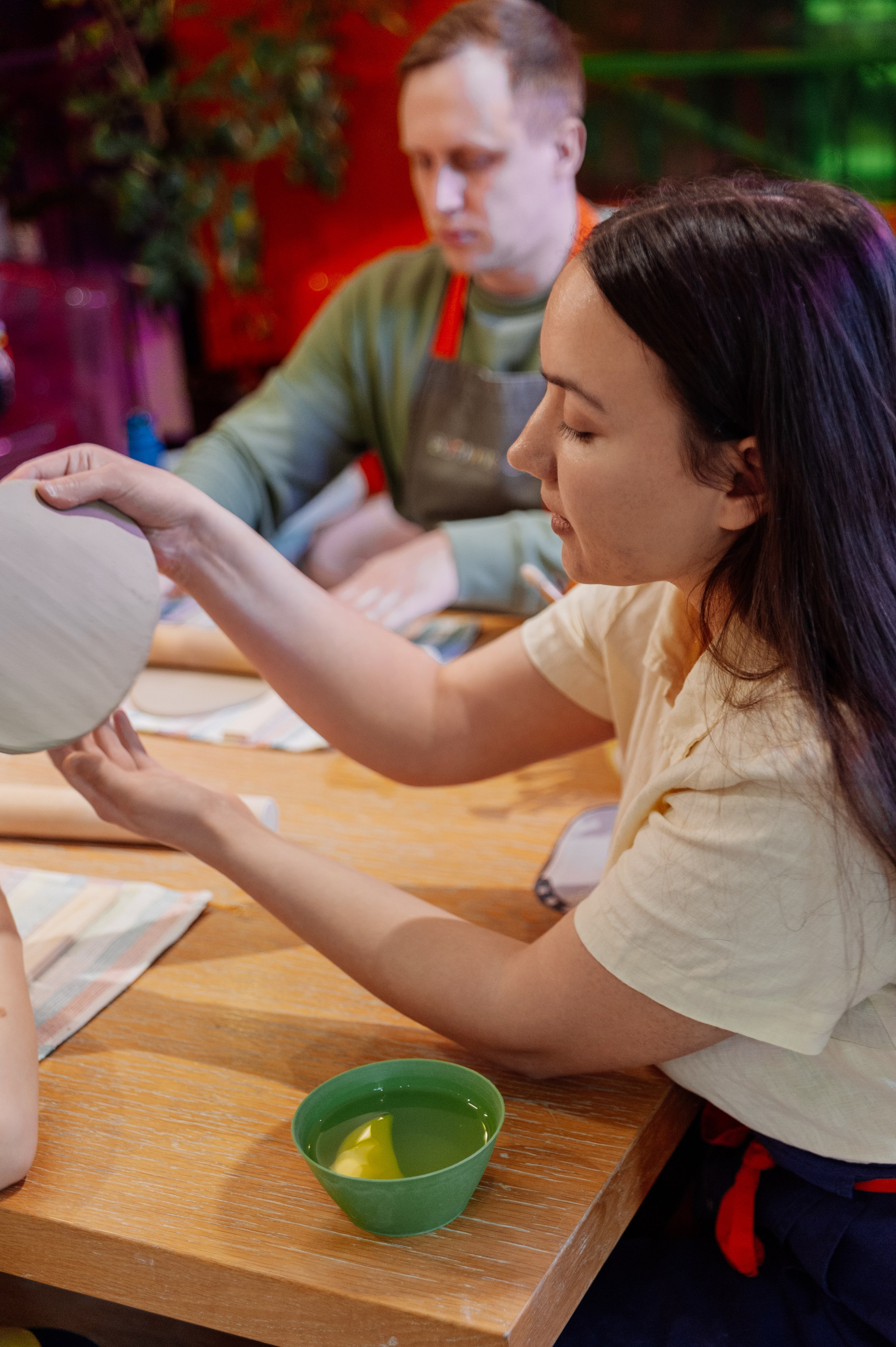 День в гончарной студии «Burning Clay». Свадебный и репортажный фотограф СПб