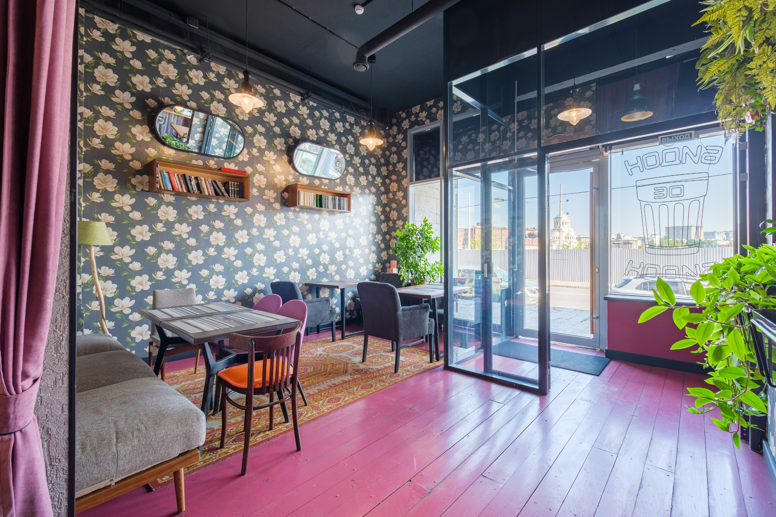 Интерьерная фотосессия кафе «Берёзка»