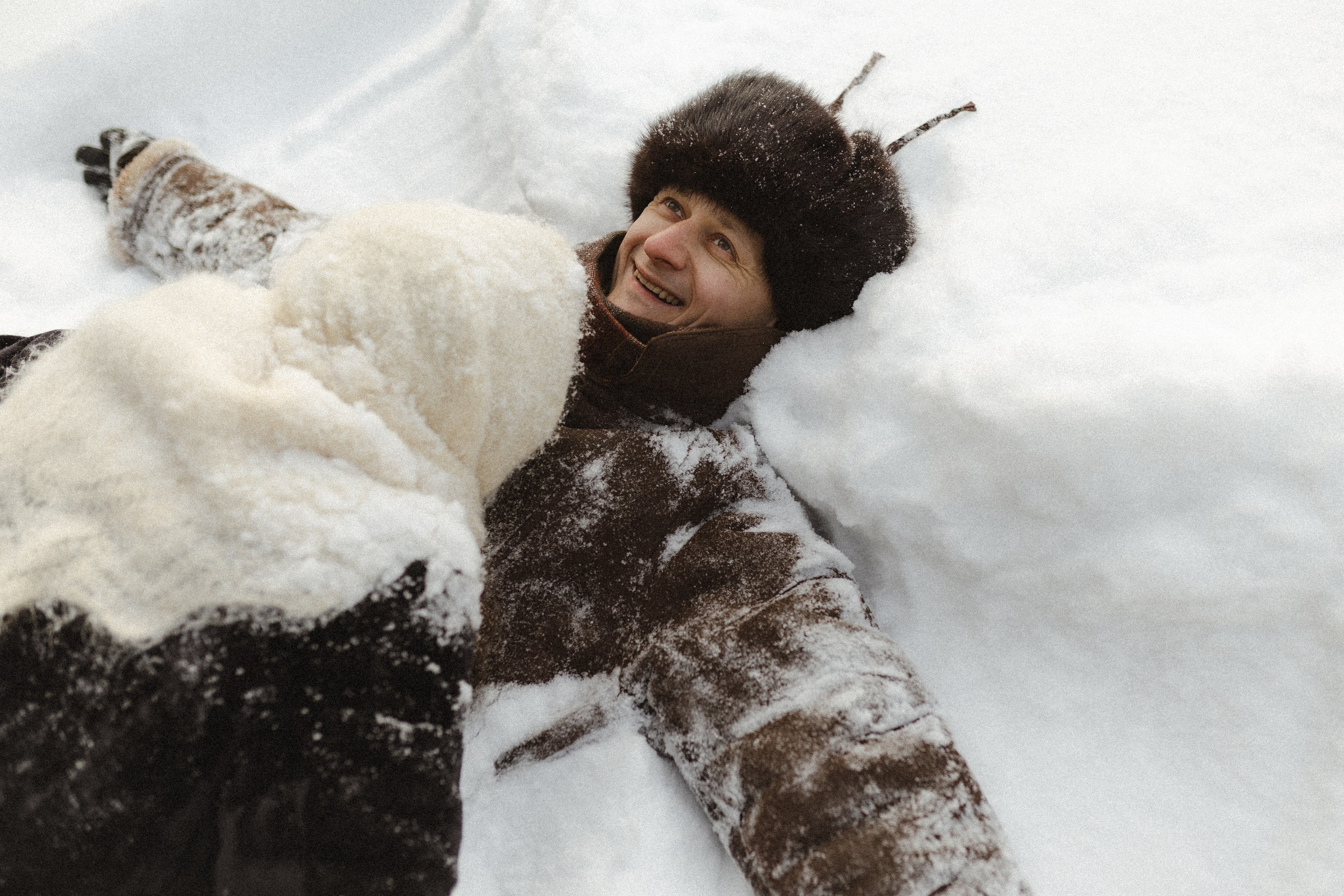 Зима не холодная, когда рядом свои. Семейный фотограф в Москве Алина Савченко