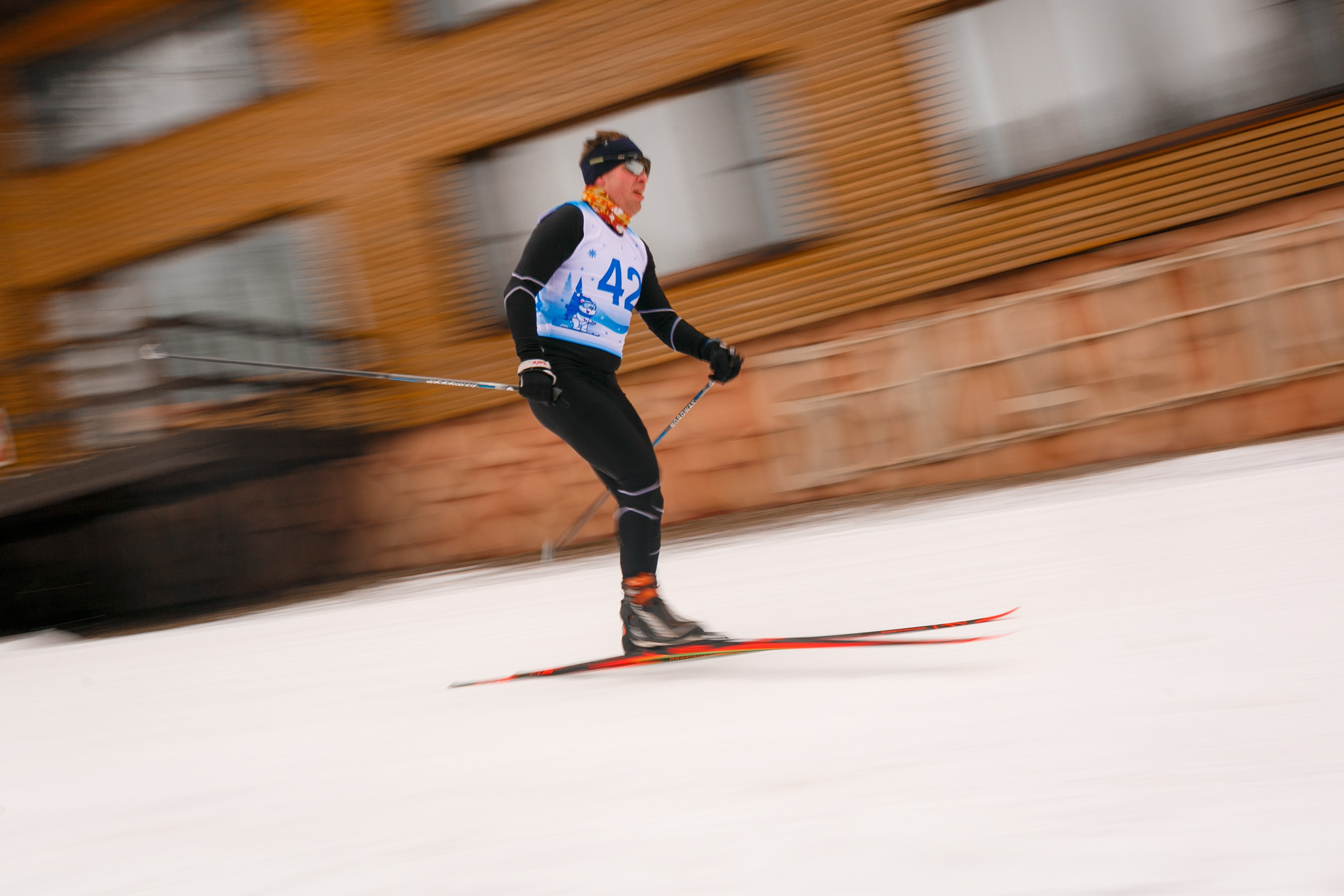 Фотосъемка лыжной гонки. Репортажный фотограф Борис Геер