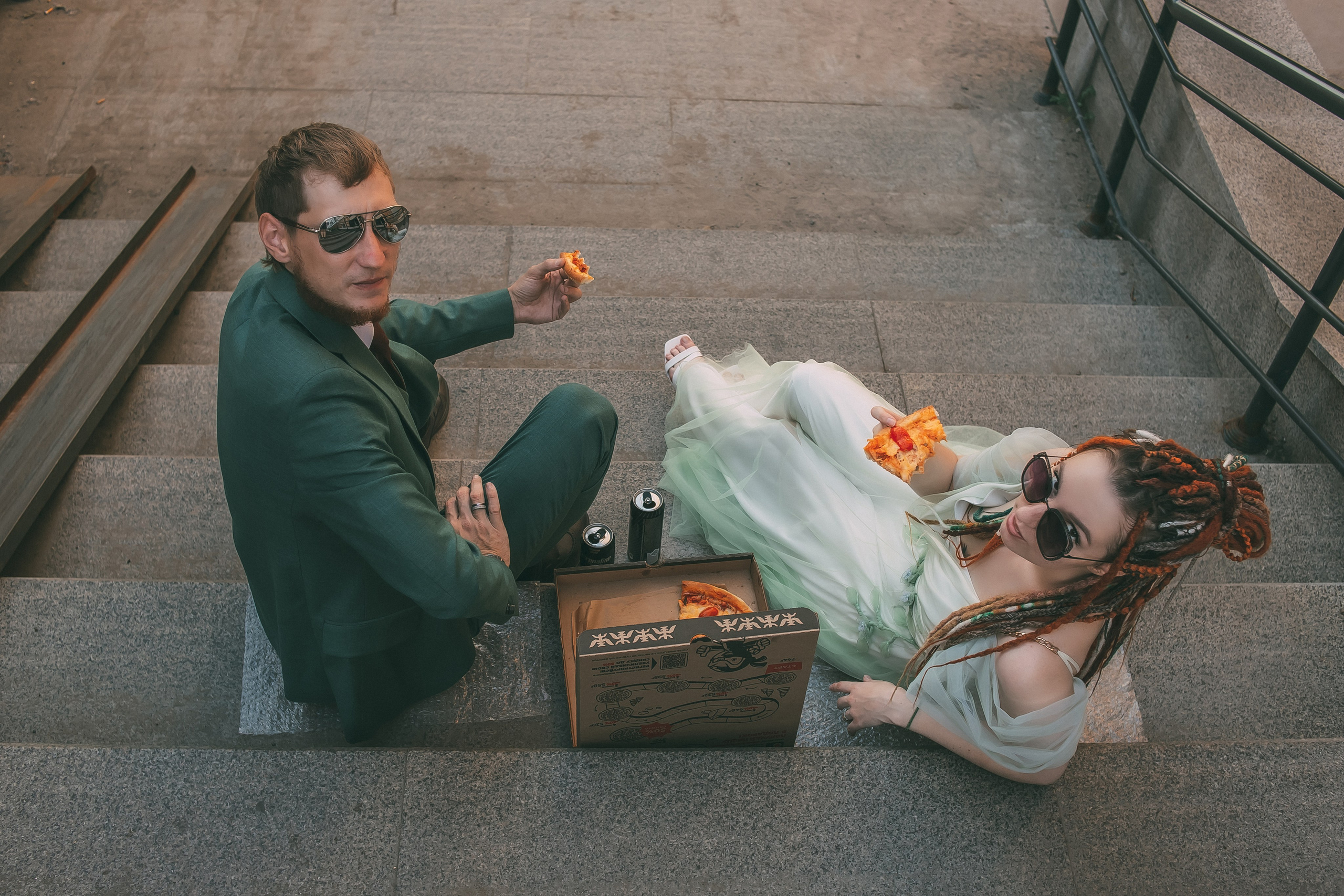 Хулиганская свадебная фотосессия. Фотограф Регина Крикунова г. Красноярск