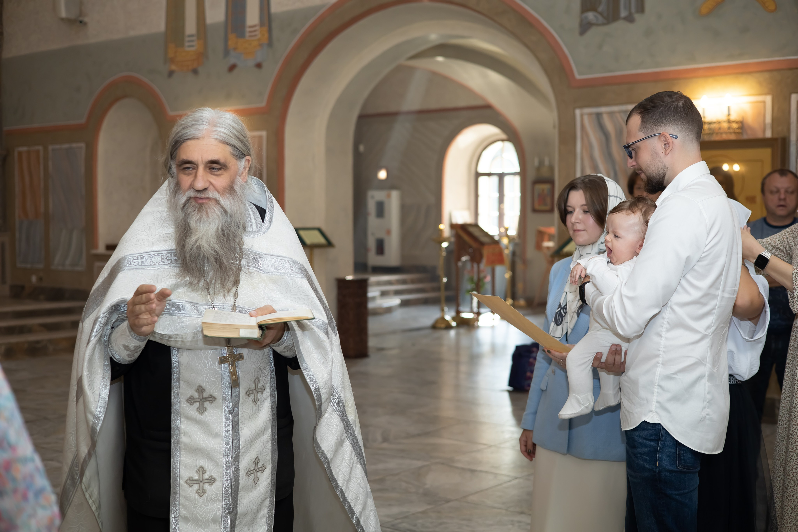 Крестины. Семейная и портретная съёмка в Москве