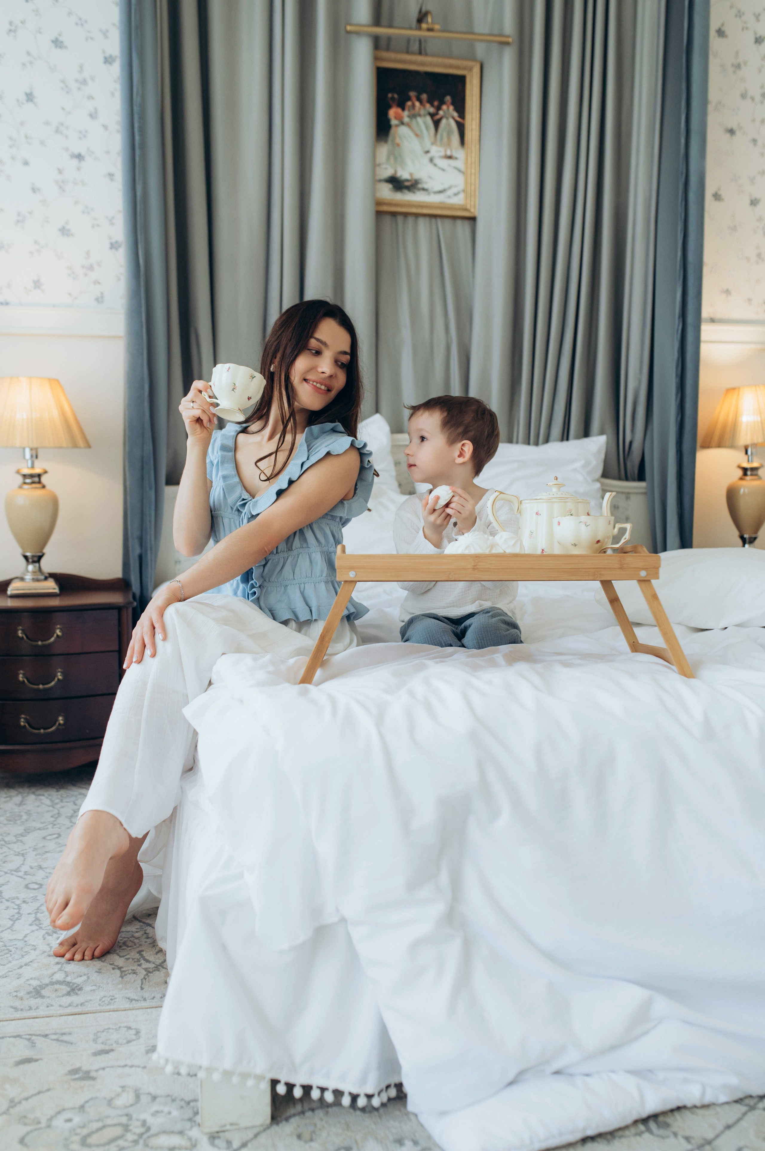 Изысканное утро. Семейный и портретный фотограф Надежда Вылку