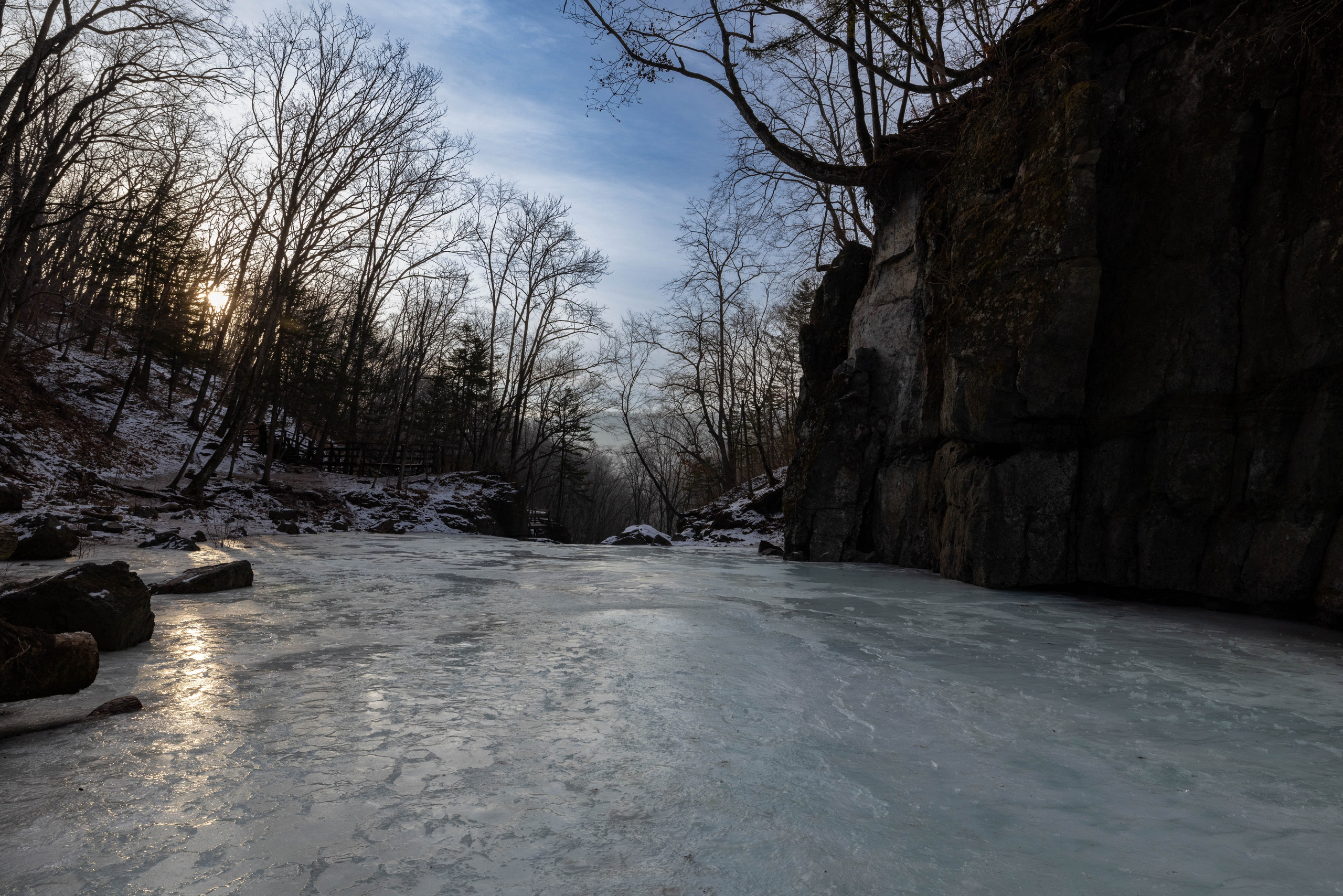 Кравцовские водопады. Турист оптимист