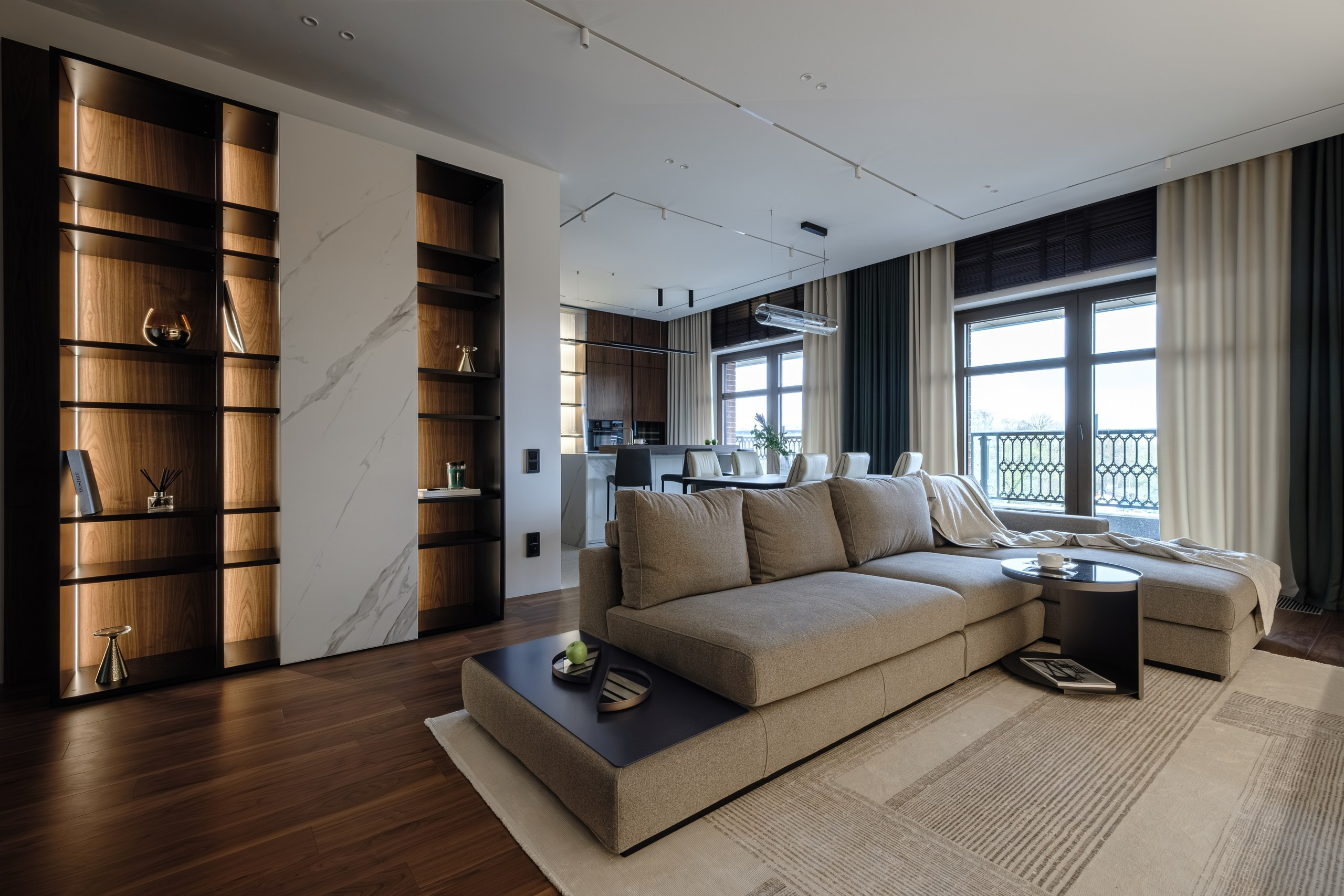 Дизайн квартиры, ЖК Гребной яхтъ-клуб. Интерьерный фотограф и видеограф в Санкт-Петербурге Вадим Балбашевский