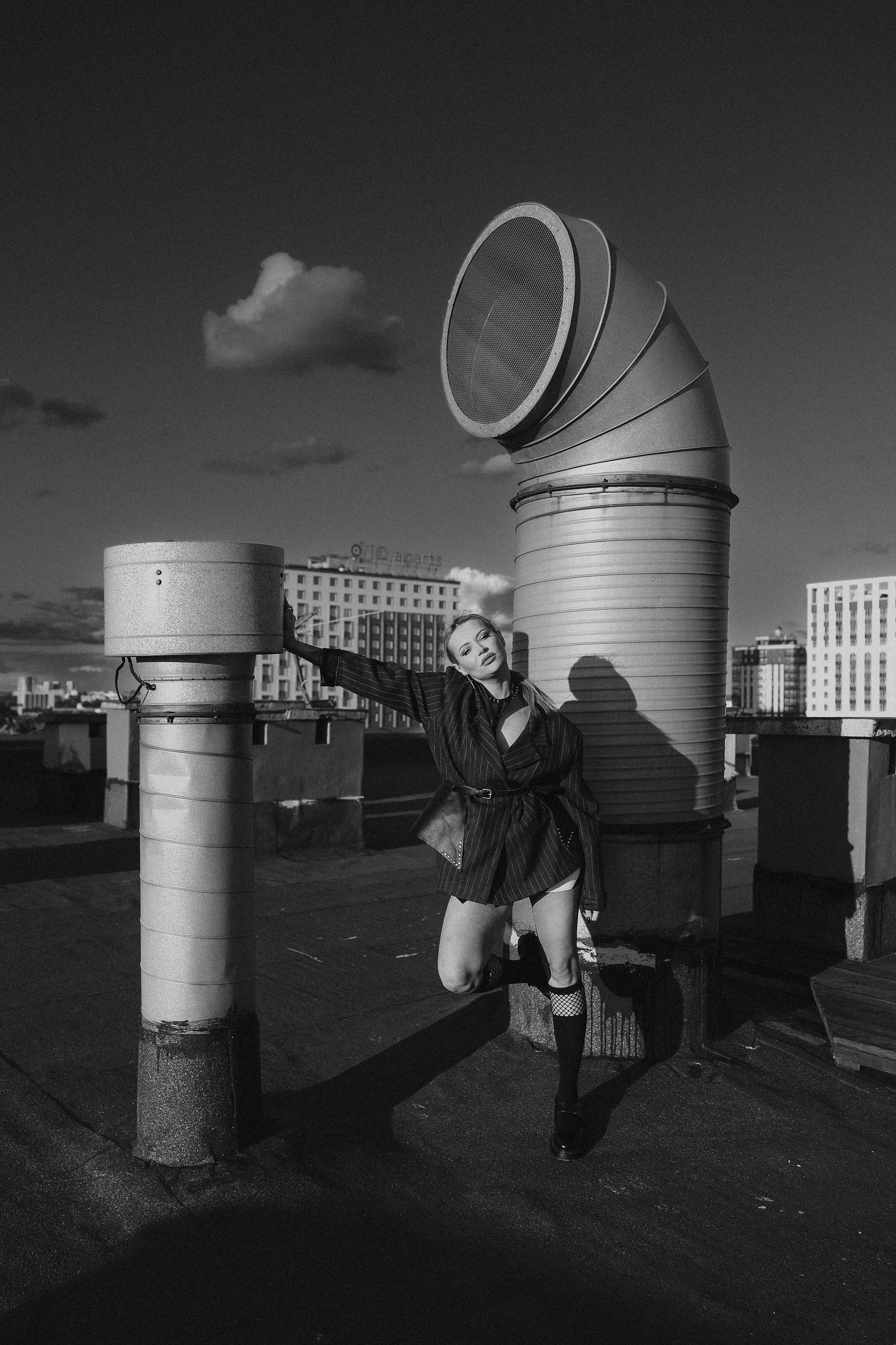 Марина. Крыша. Свадебный и семейный фотограф в Новосибирске Ирина Дорошкова