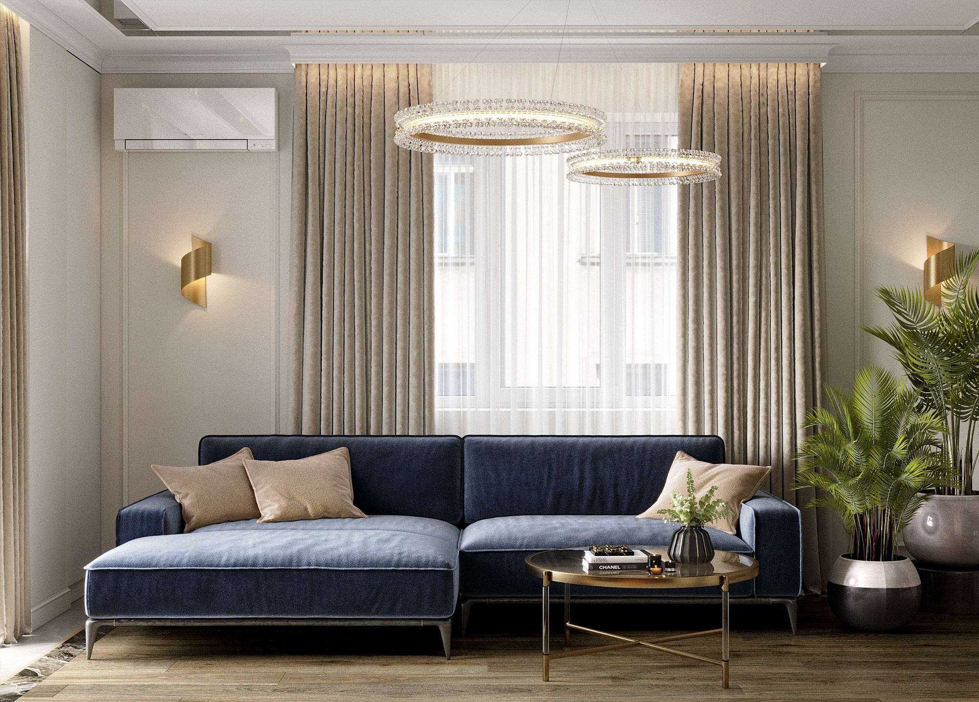 Appartment 115 sq m. Профессиональный дизайнер интерьера