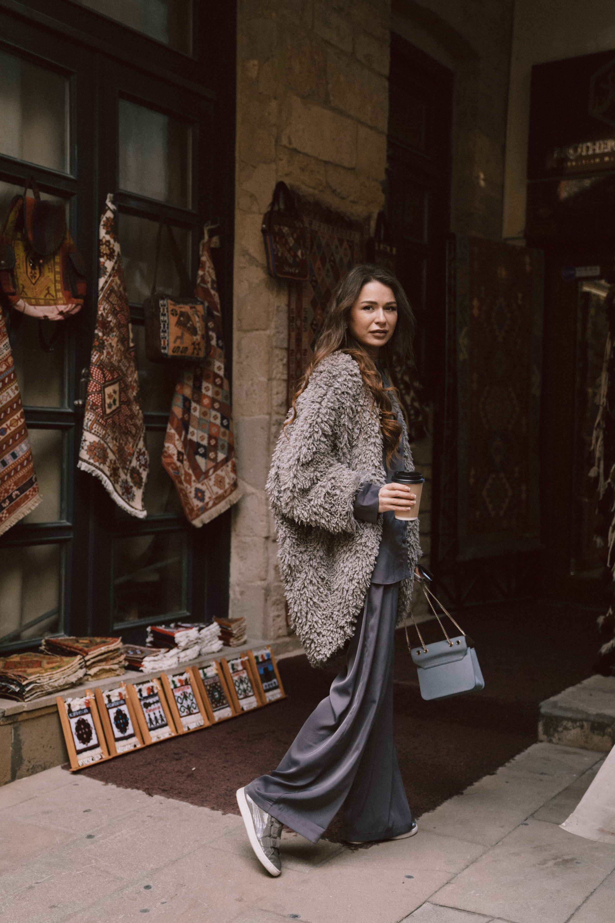 Екатерина в старом городе Баку. Фотограф в Баку Екатерина Ракитянская